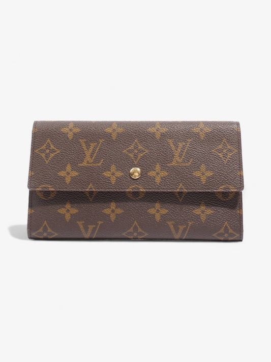 Louis Vuitton Porte Tresor  Monogram Coated Canvas