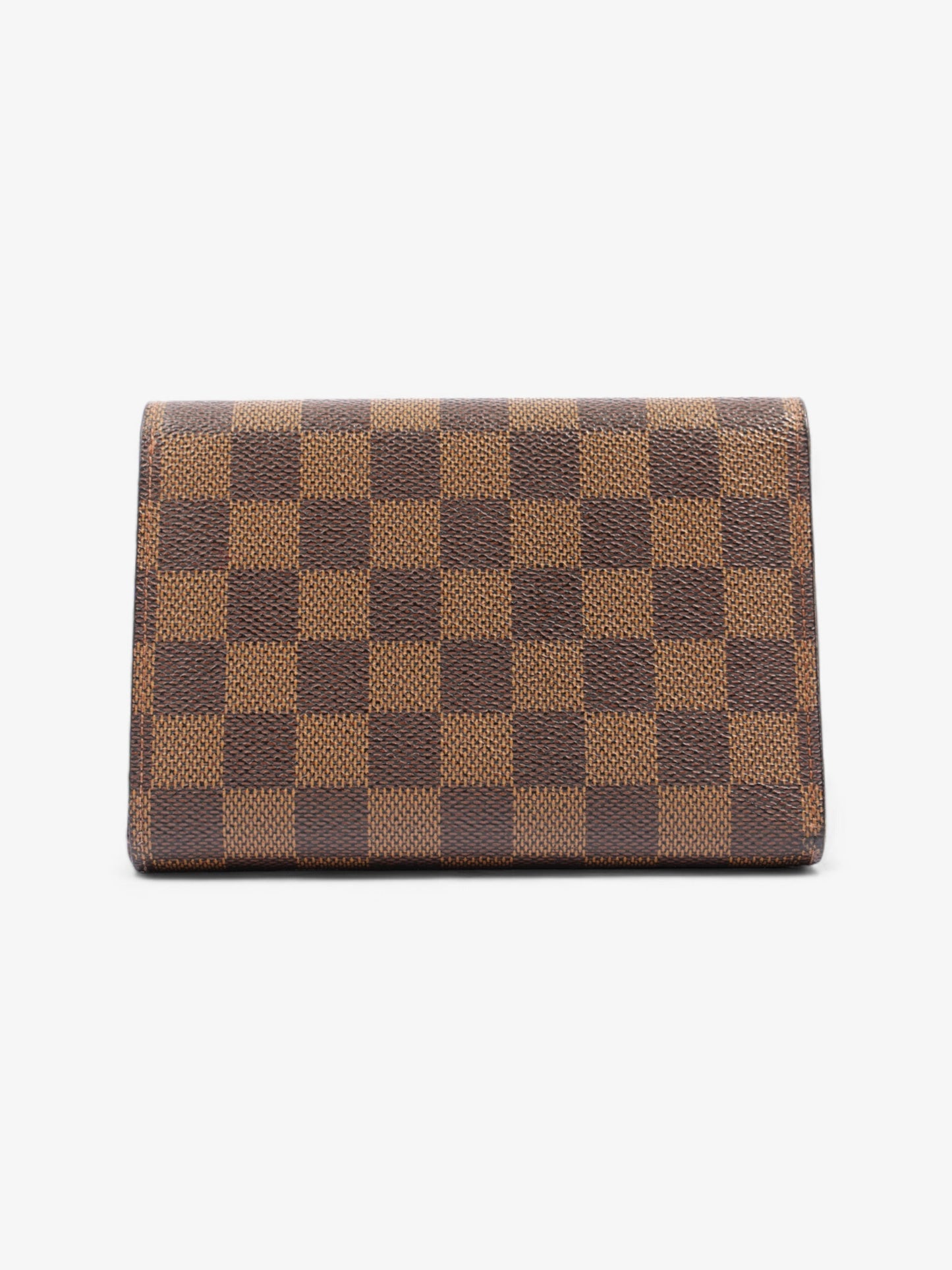 Louis Vuitton Porte Tresor Etui Papier Damier Ebene Coated Canvas
