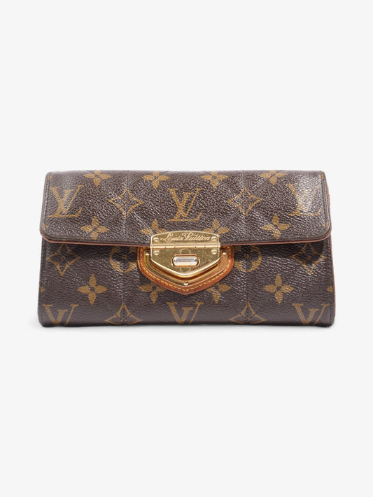 Louis Vuitton Portefeuille Sarah Long Wallet Monogram Coated Canvas