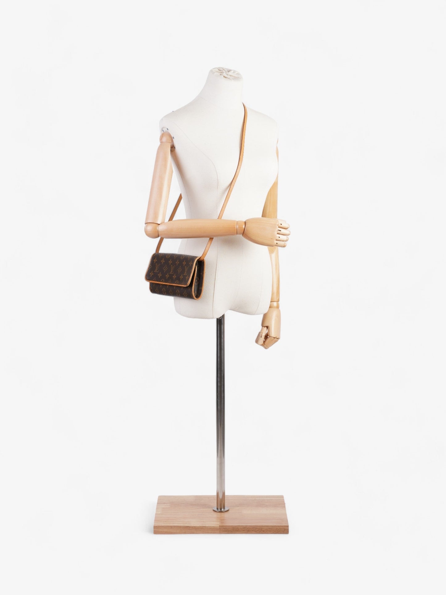 Louis Vuitton Twin Pochette Monogram Coated Canvas GM