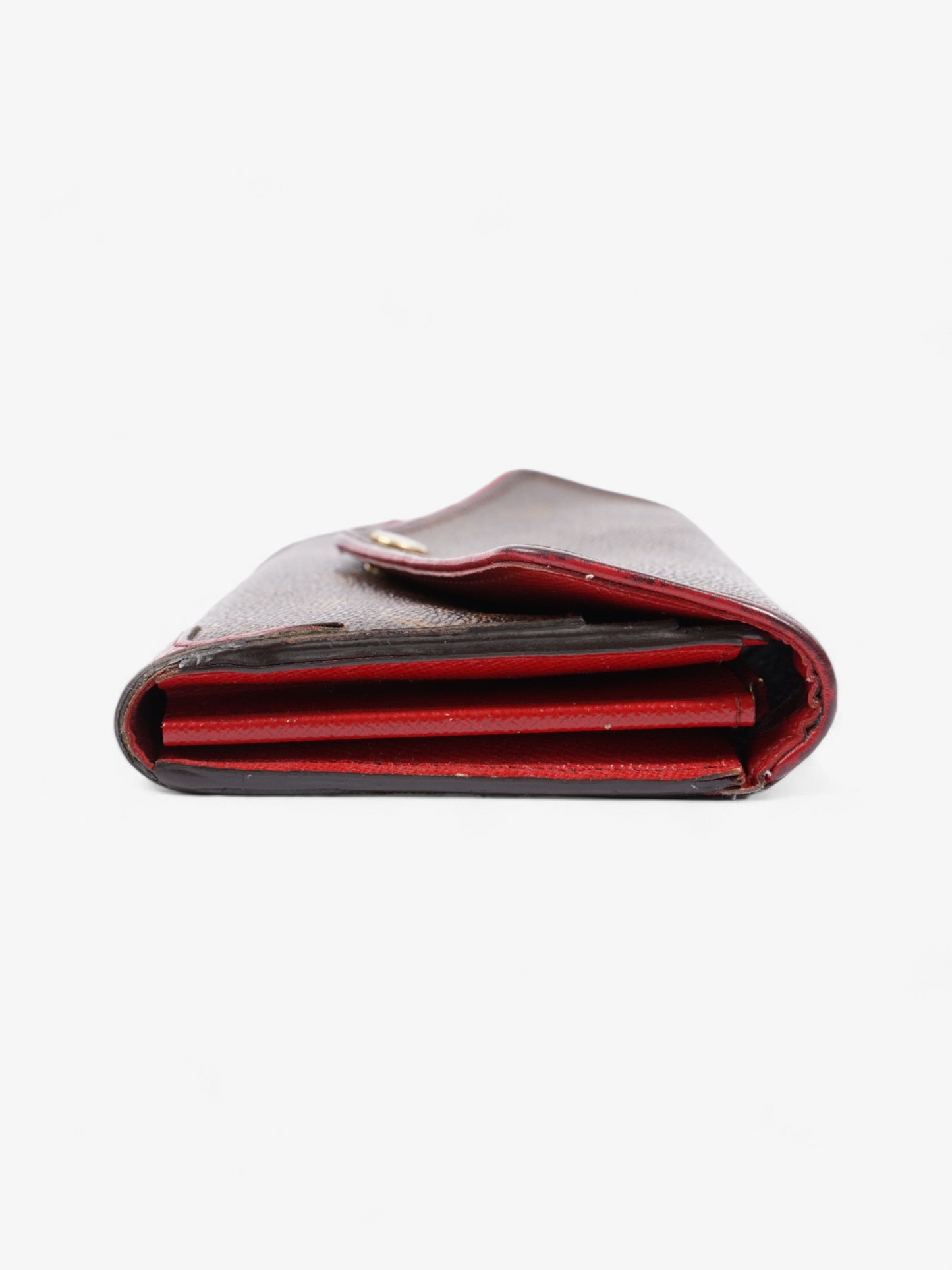Louis Vuitton Portefeiulle Retiro French Wallet Monogram / Red Coated Canvas