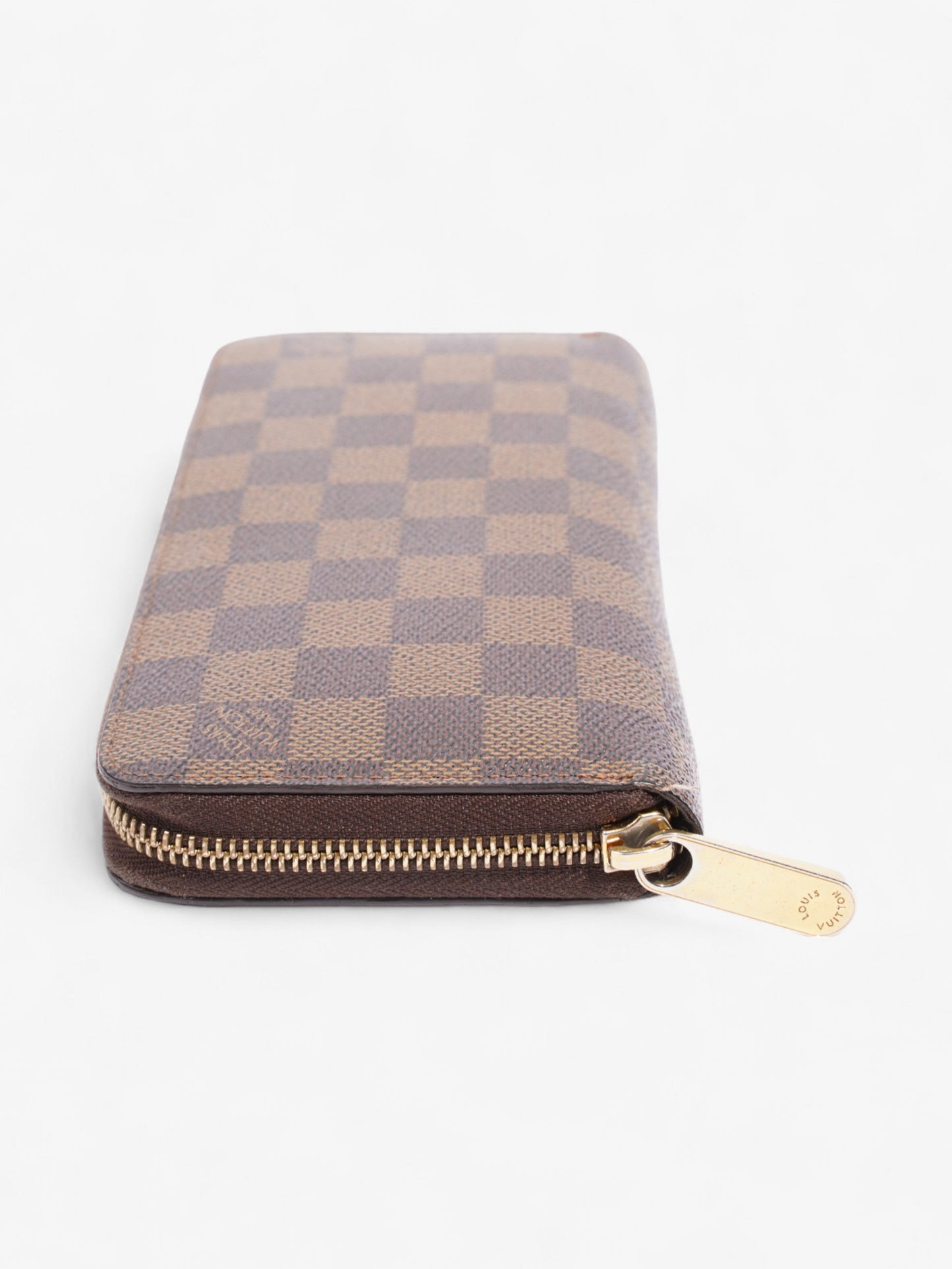 Louis Vuitton Zippy Wallet  Damier Ebene Coated Canvas