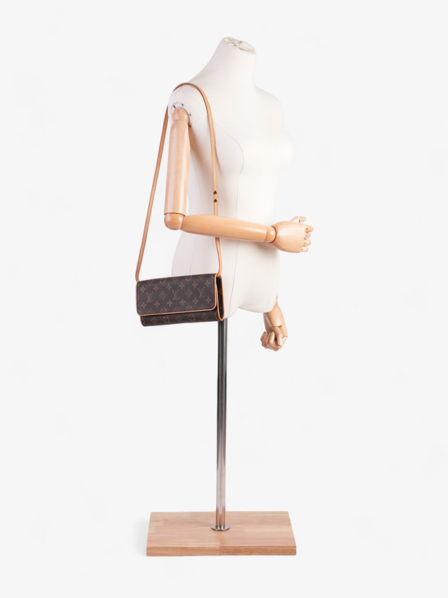 Louis Vuitton Twin Pochette Monogram Coated Canvas GM