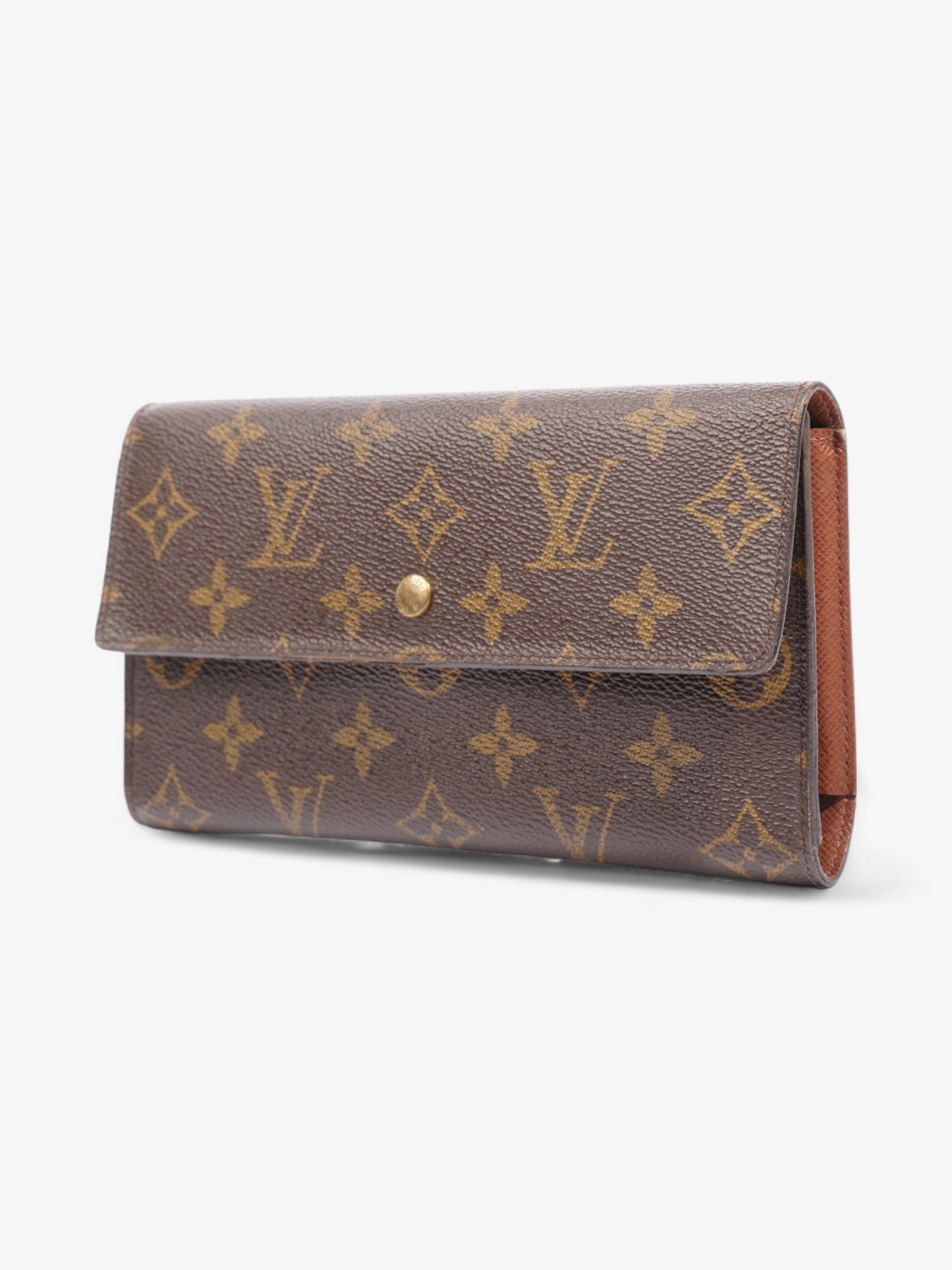 Louis Vuitton Porte Tresor International Long Wallet Monogram Coated Canvas