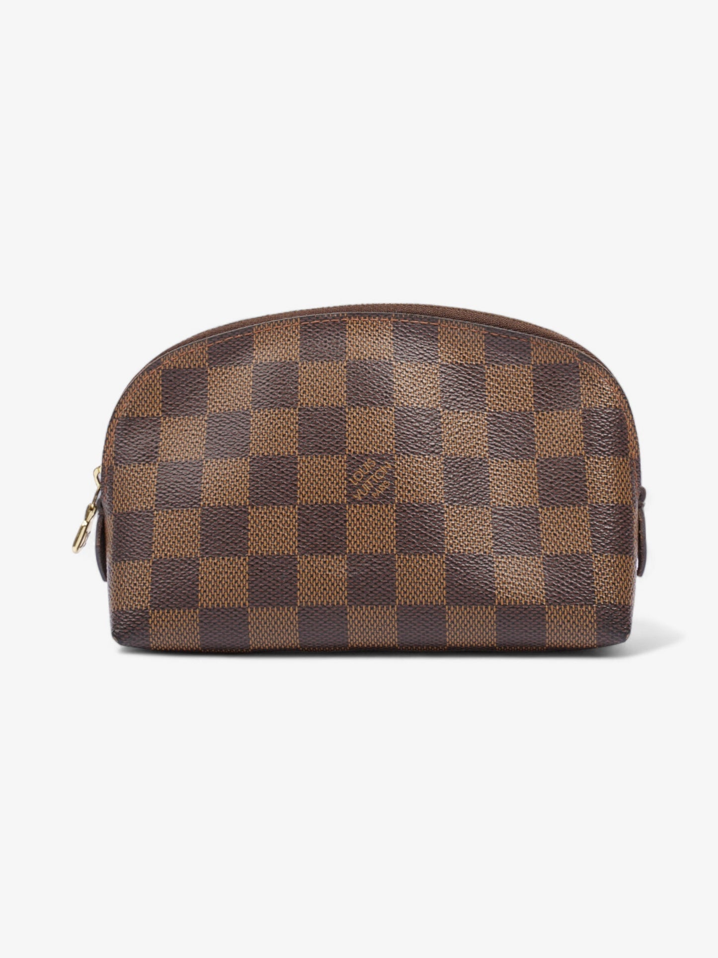 Louis Vuitton Cosmetic Pouch Damier Ebene Coated Canvas