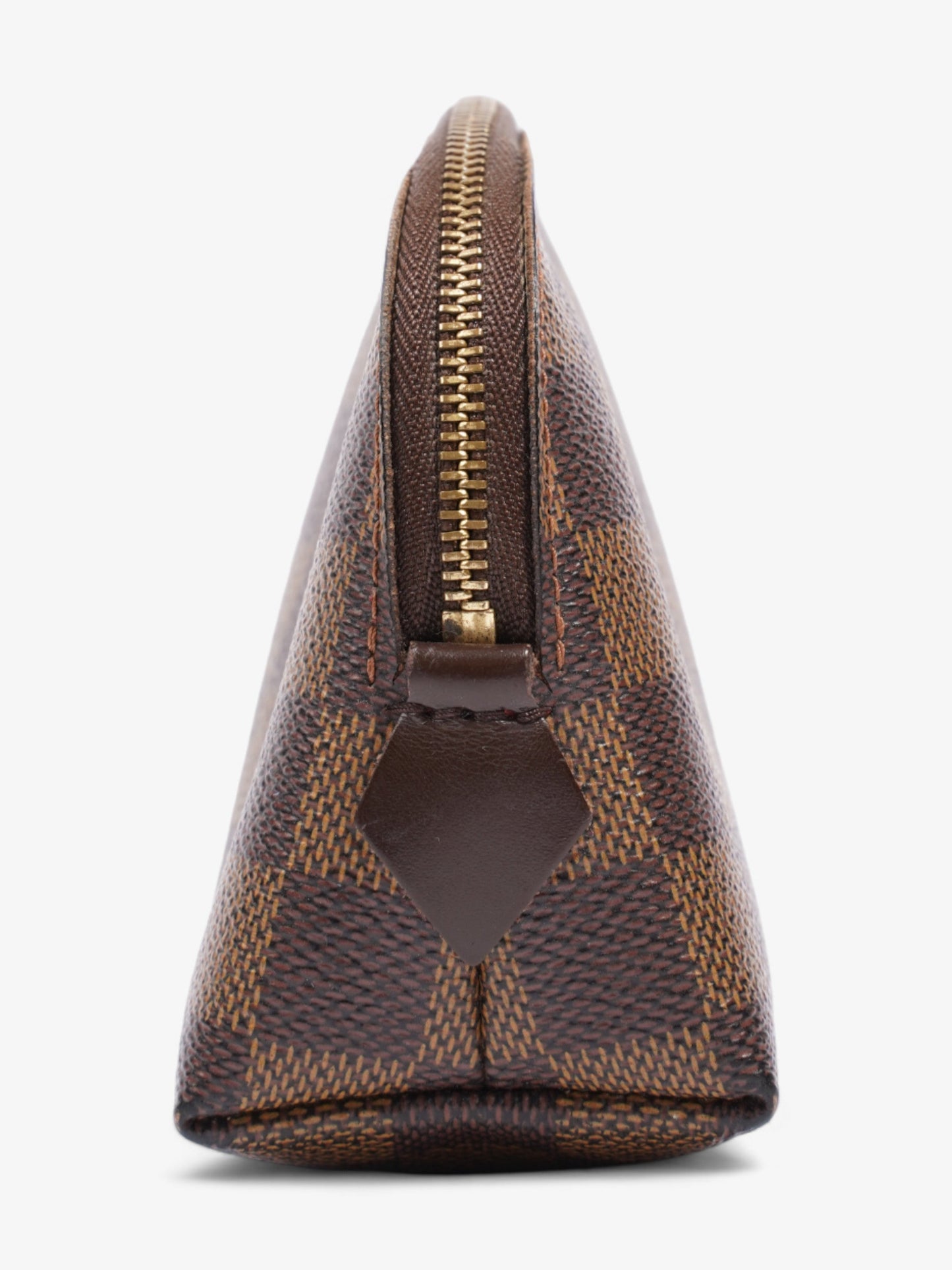 Louis Vuitton Cosmetic Pouch Damier Ebene Coated Canvas