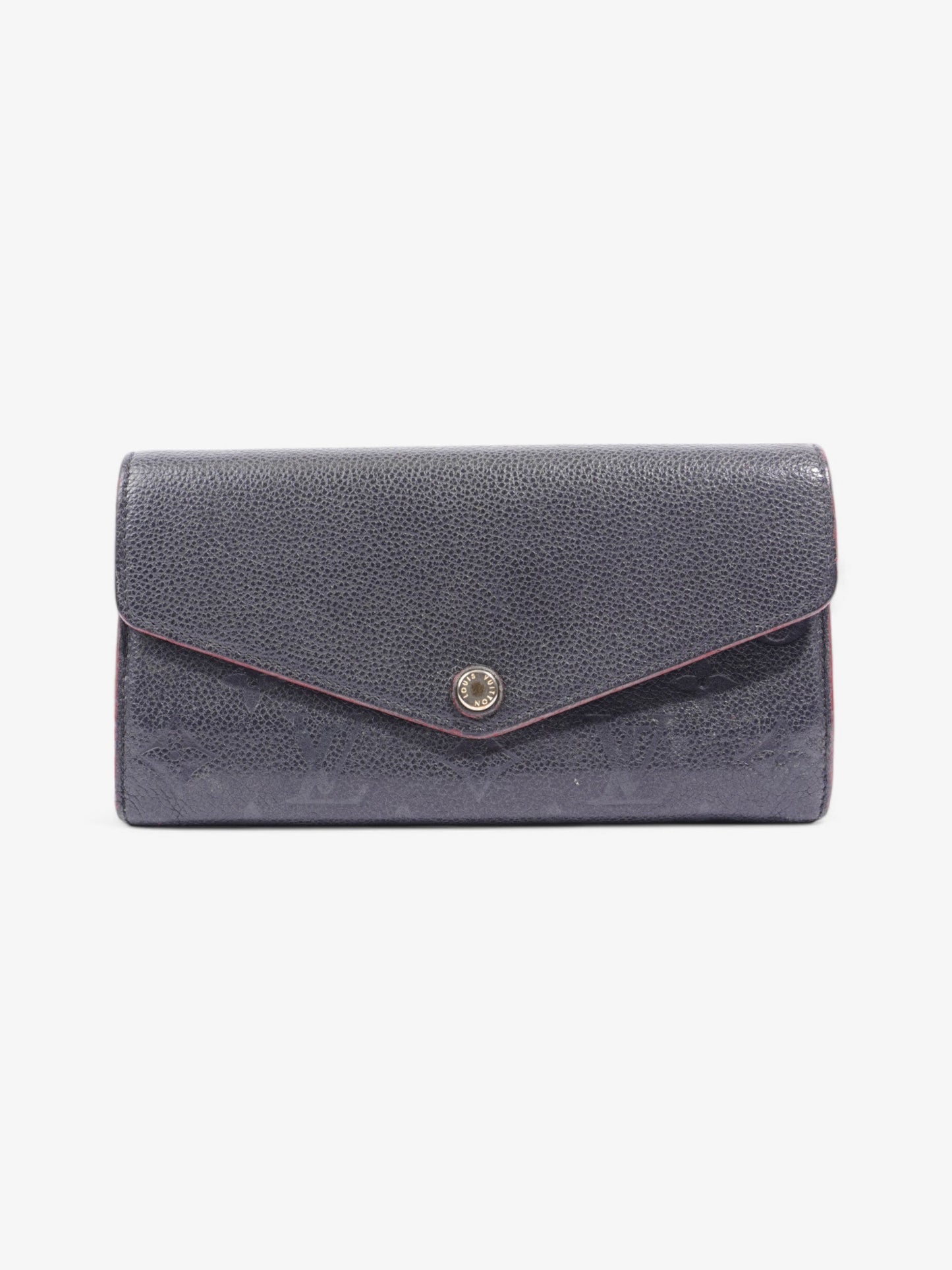 Louis Vuitton Sarah Wallet Black Empreinte Leather