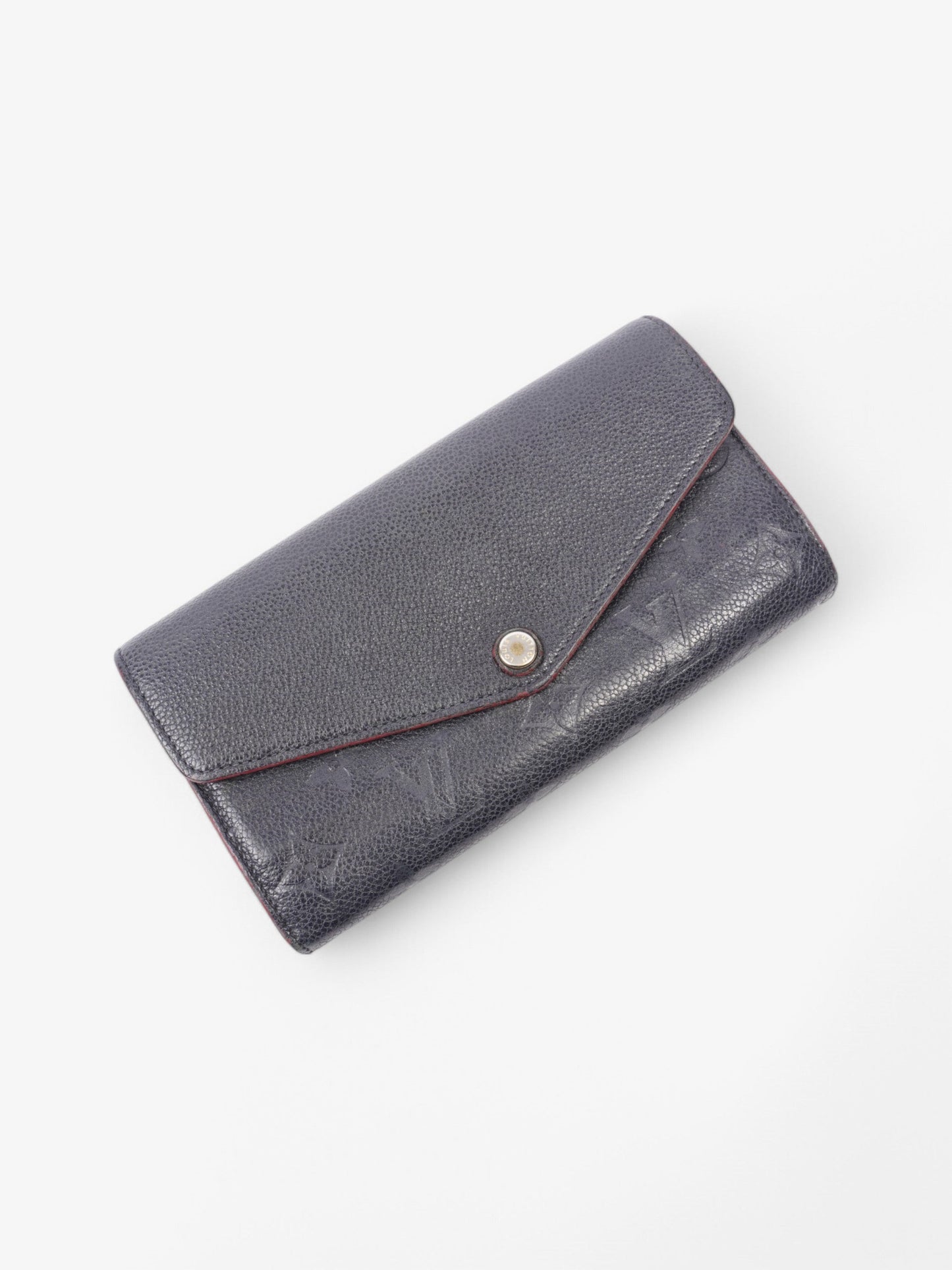 Louis Vuitton Sarah Wallet Black Empreinte Leather