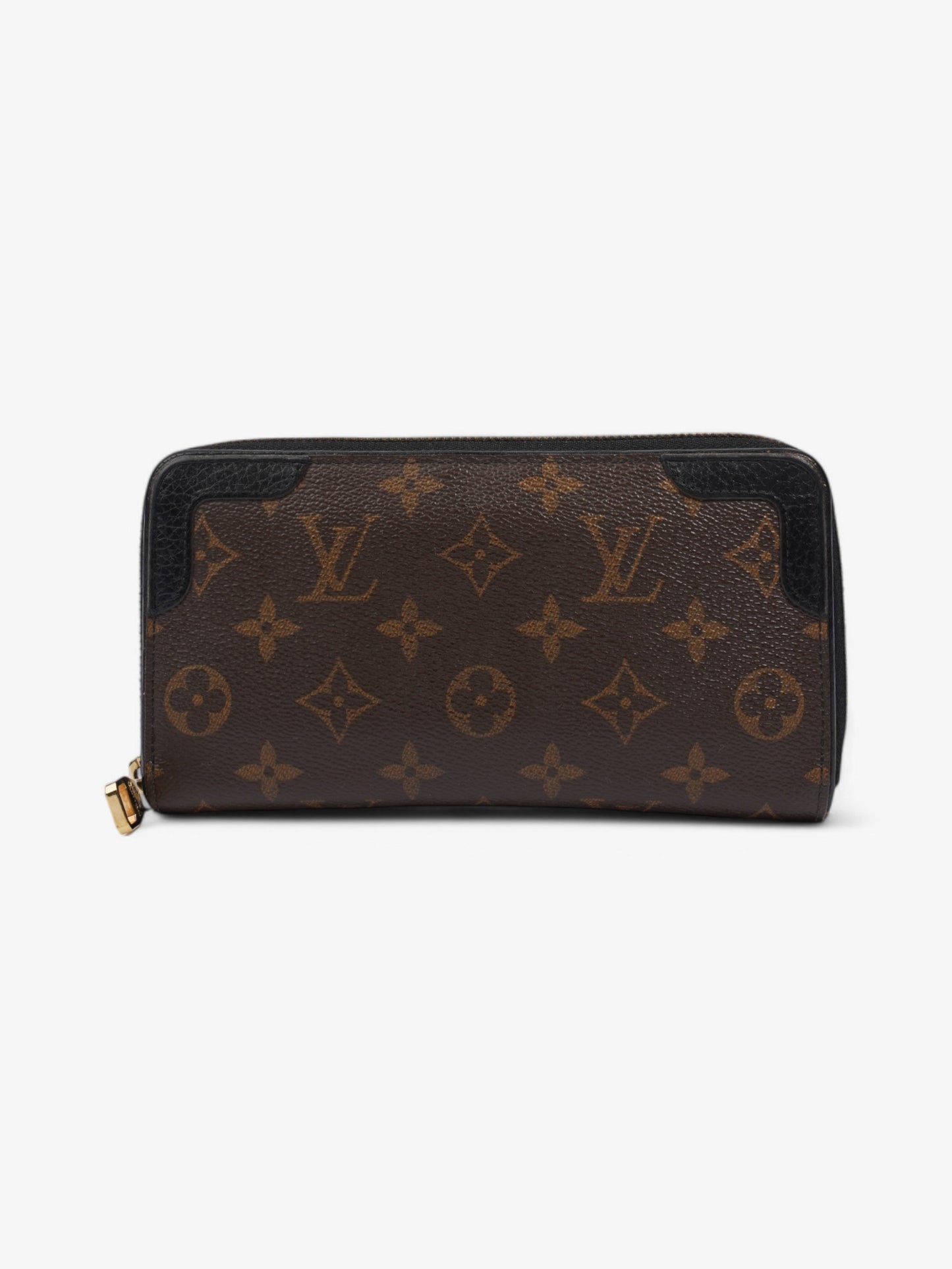 Louis Vuitton Zippy Wallet Monogram / Black Coated Canvas