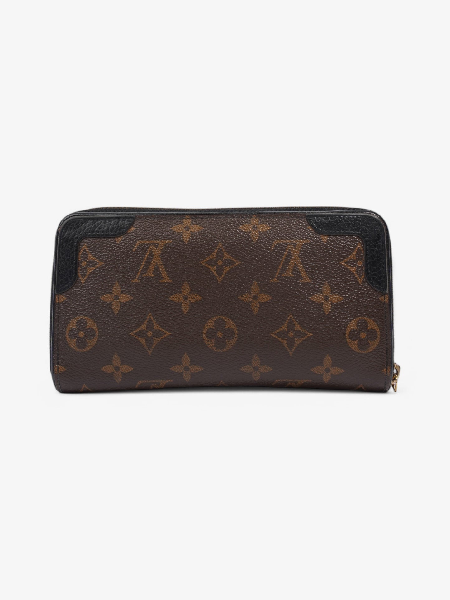 Louis Vuitton Zippy Wallet Monogram / Black Coated Canvas