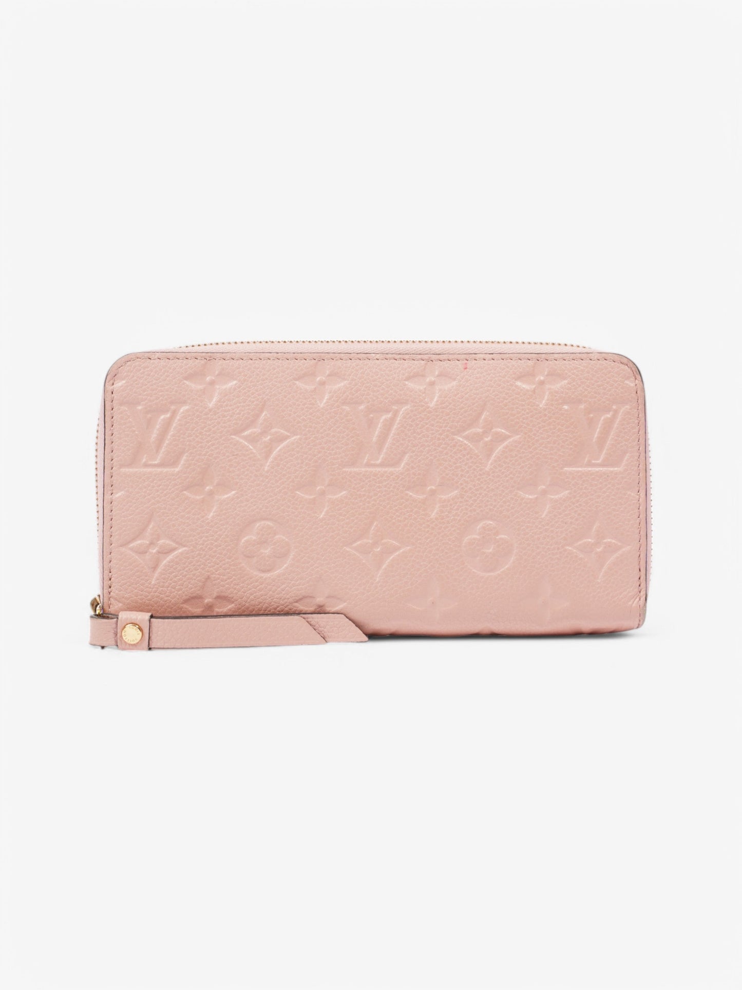 Louis Vuitton Zippy Wallet Rose Empreinte Leather