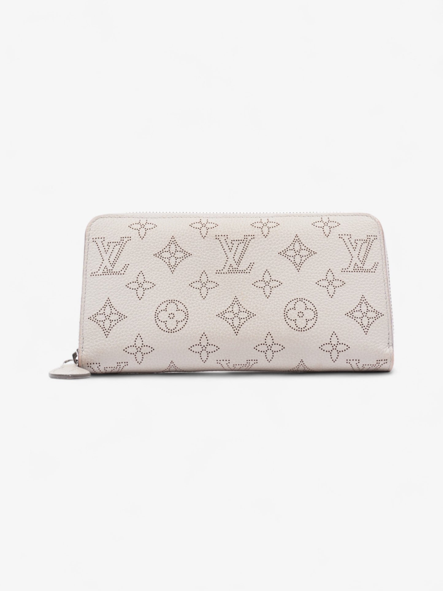 Louis Vuitton Zippy Wallet Cream Leather