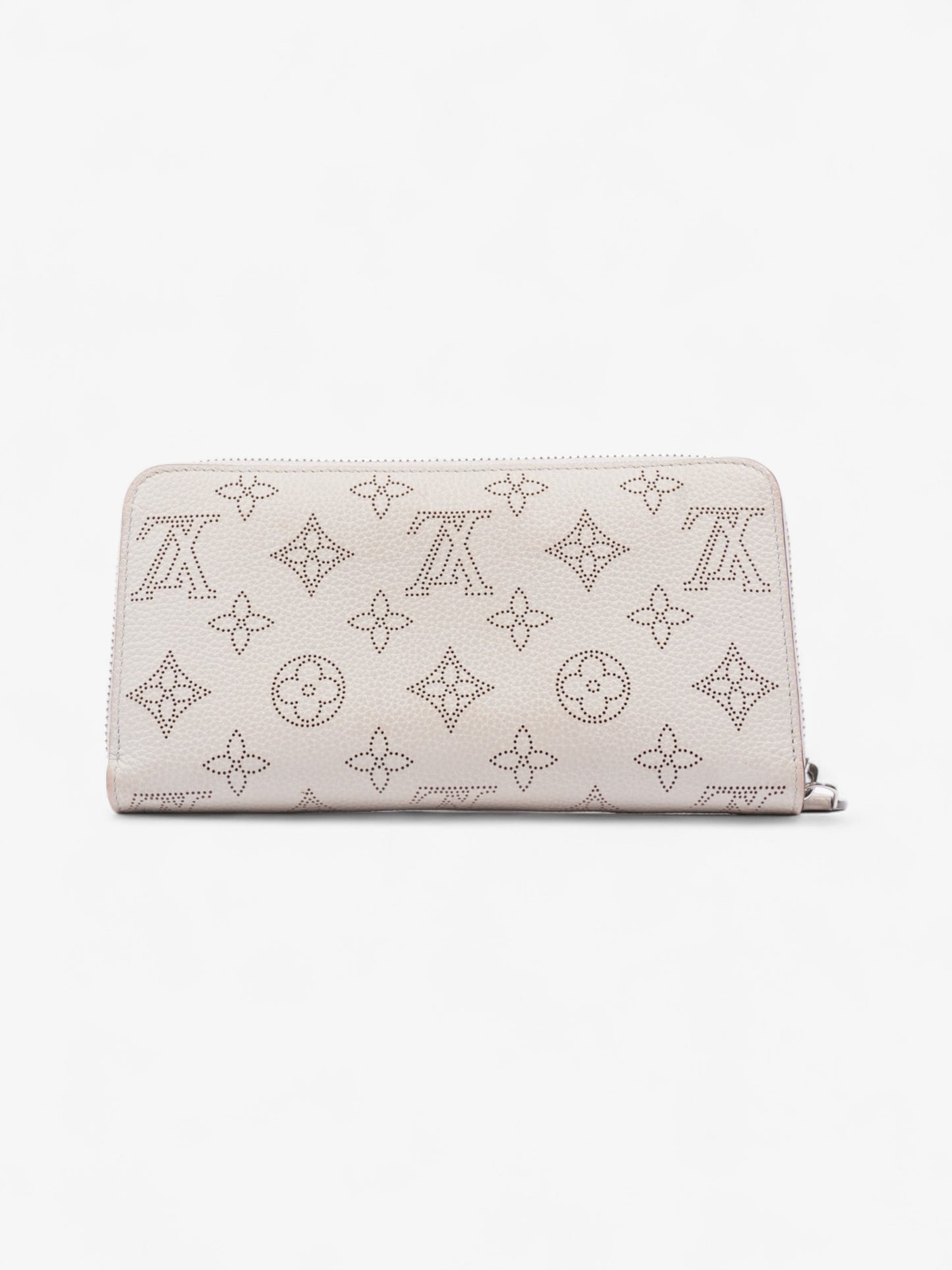 Louis Vuitton Zippy Wallet Cream Leather