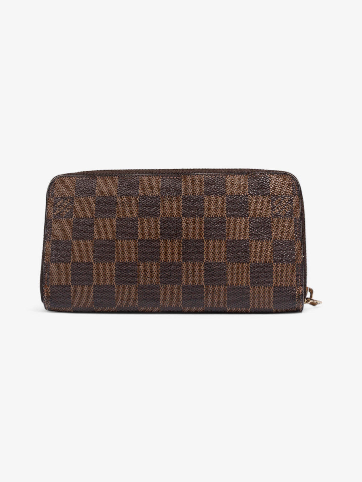 Louis Vuitton Zippy Wallet Damier Ebene Coated Canvas