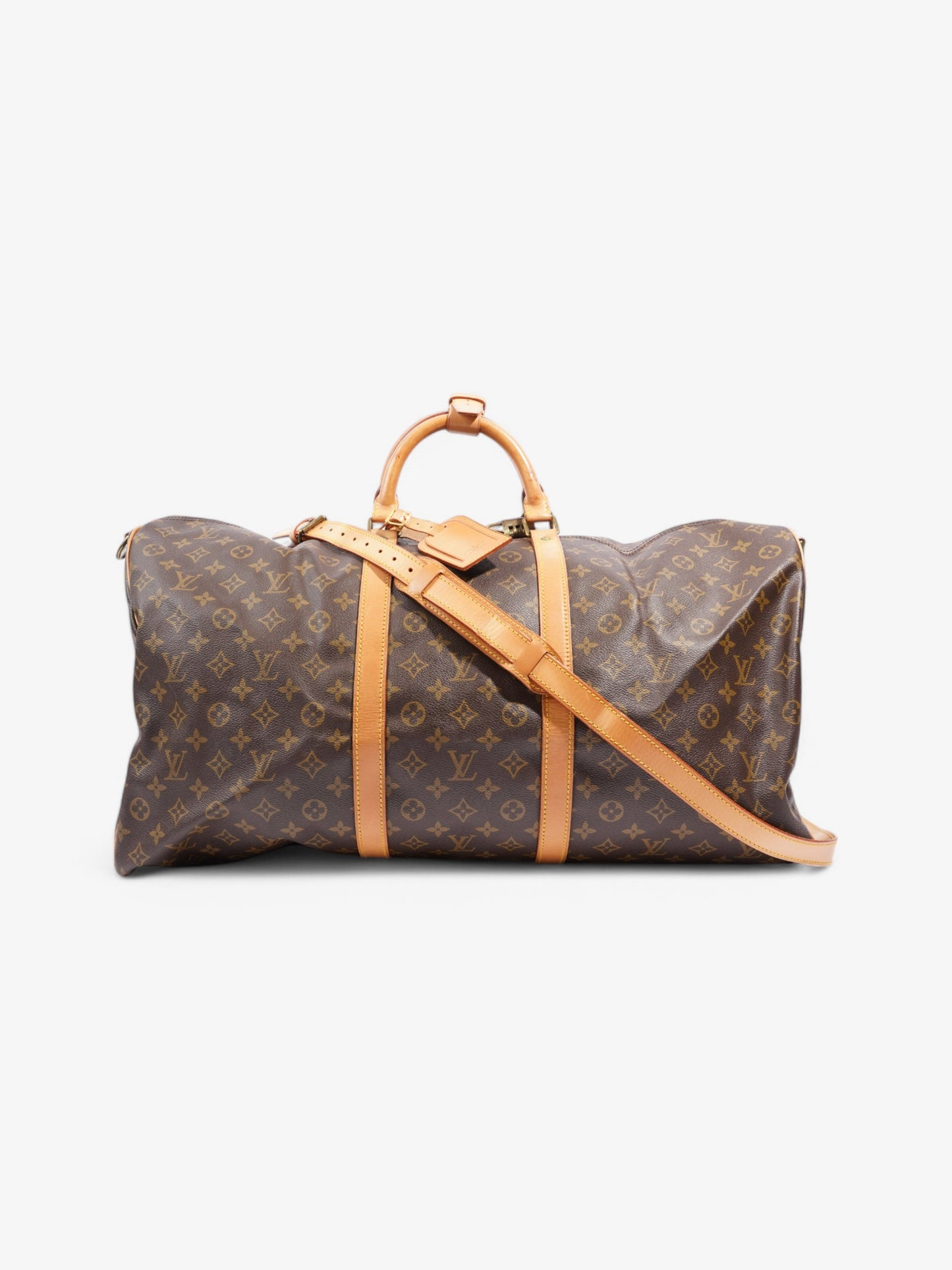 Louis Vuitton Keepall Bandouliere Monogram Coated Canvas 60