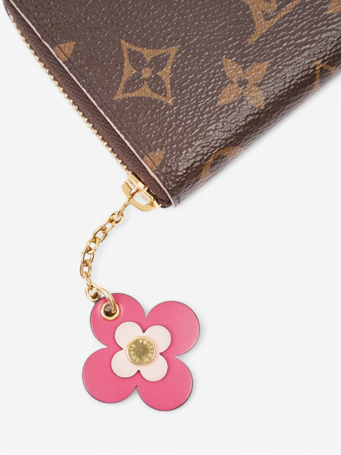 Louis Vuitton Clemence Wallet Monogram Coated Canvas