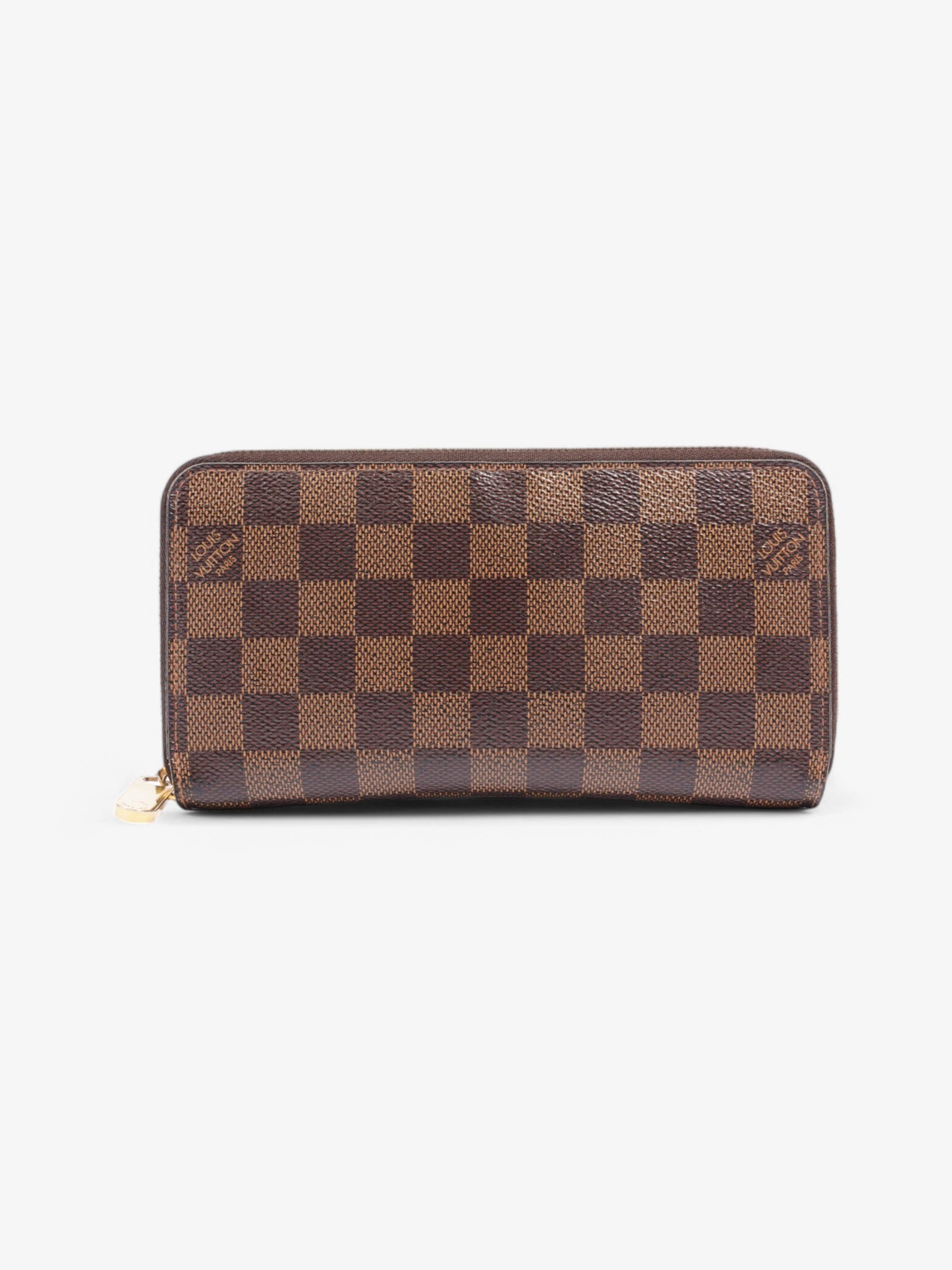 Louis Vuitton Zippy Wallet Damier Ebene Coated Canvas