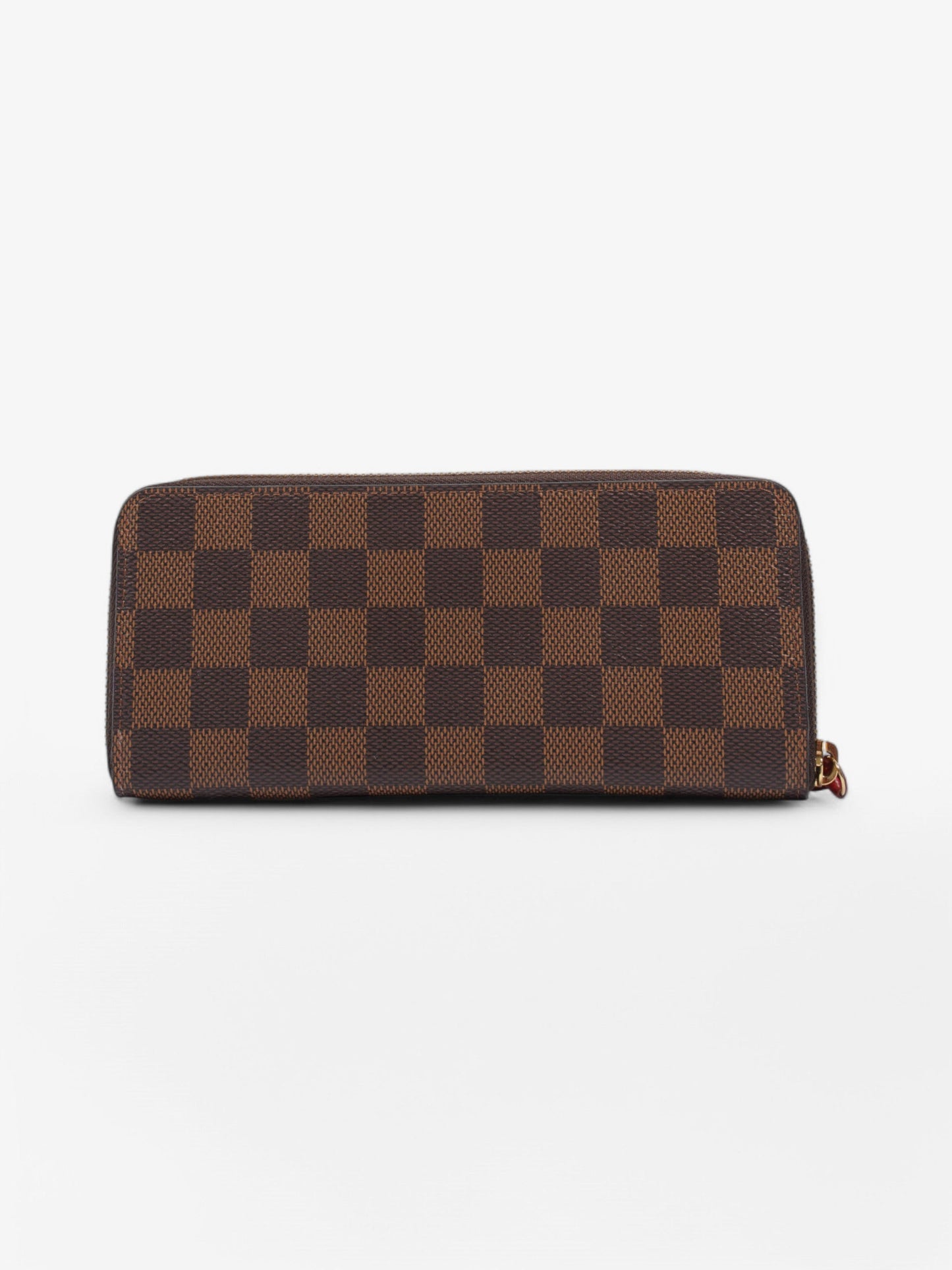 Louis Vuitton Clemence Wallet Damier Ebene Coated Canvas