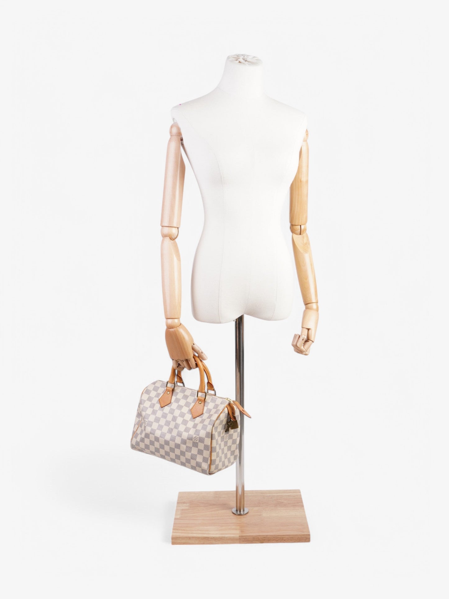 Louis Vuitton Speedy Damier Azur Coated Canvas 25