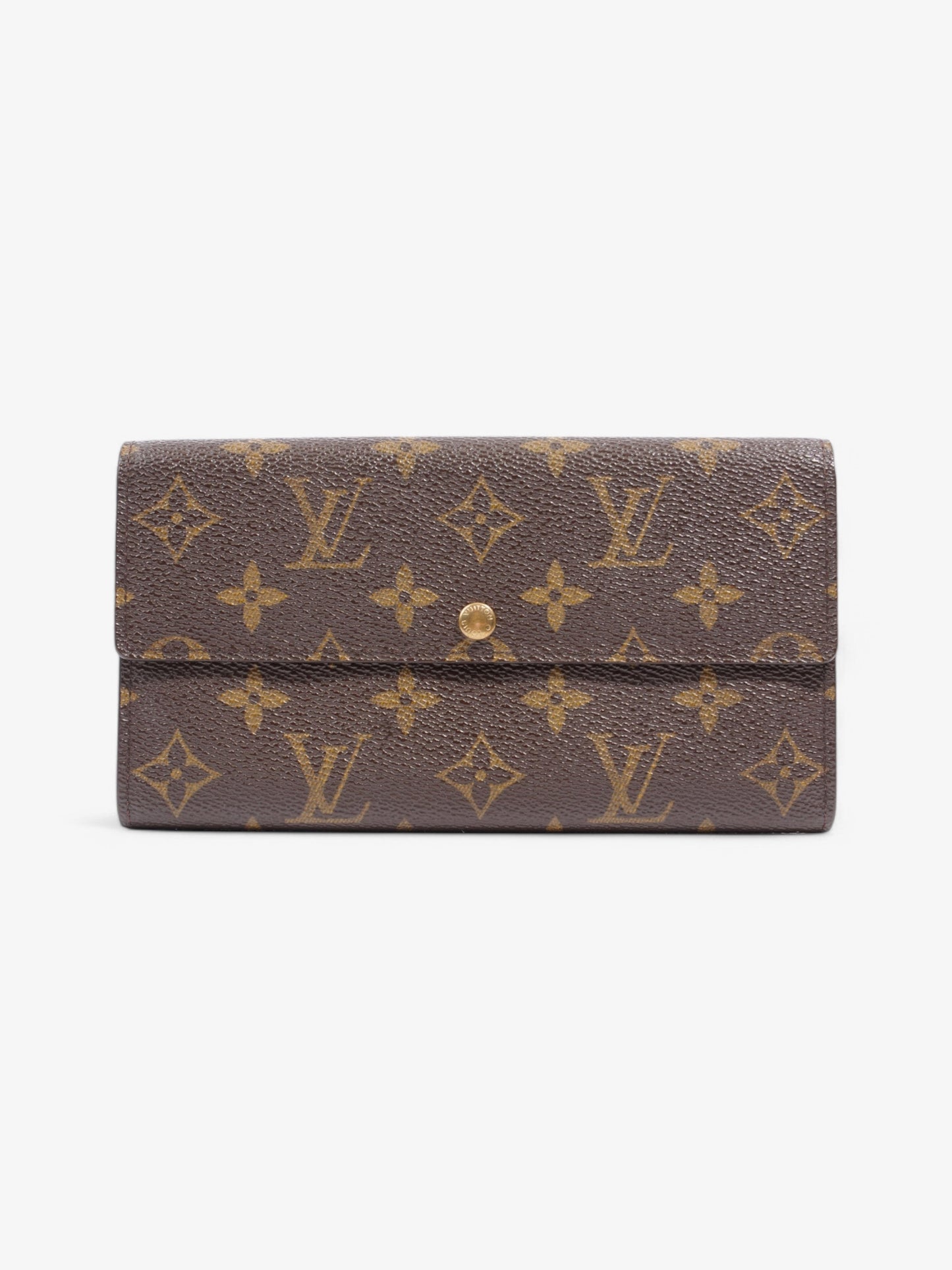 Louis Vuitton Pochette Porte Monecredit Monogram Coated Canvas