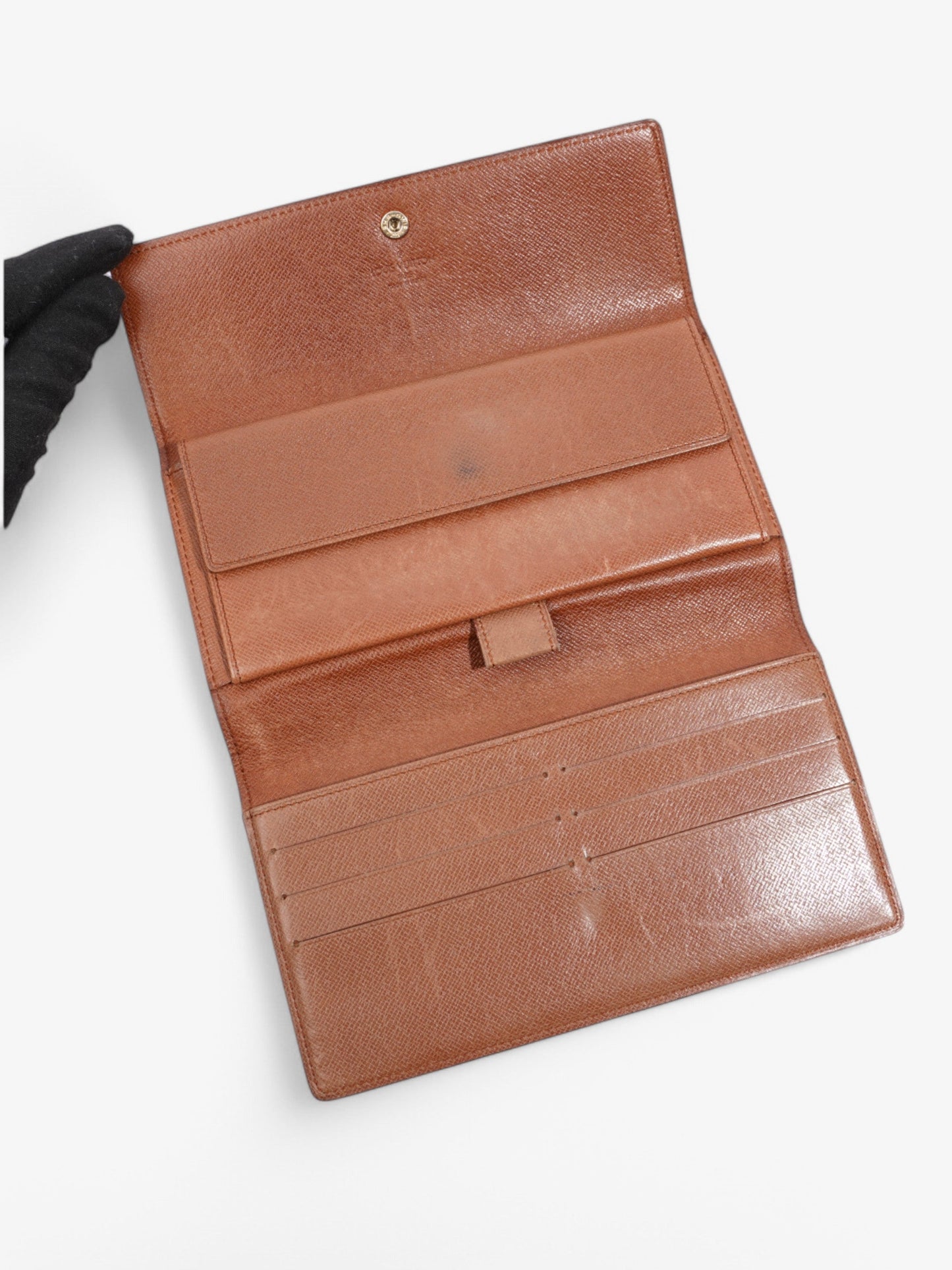Louis Vuitton Porte Tresor International Monogram Coated Canvas