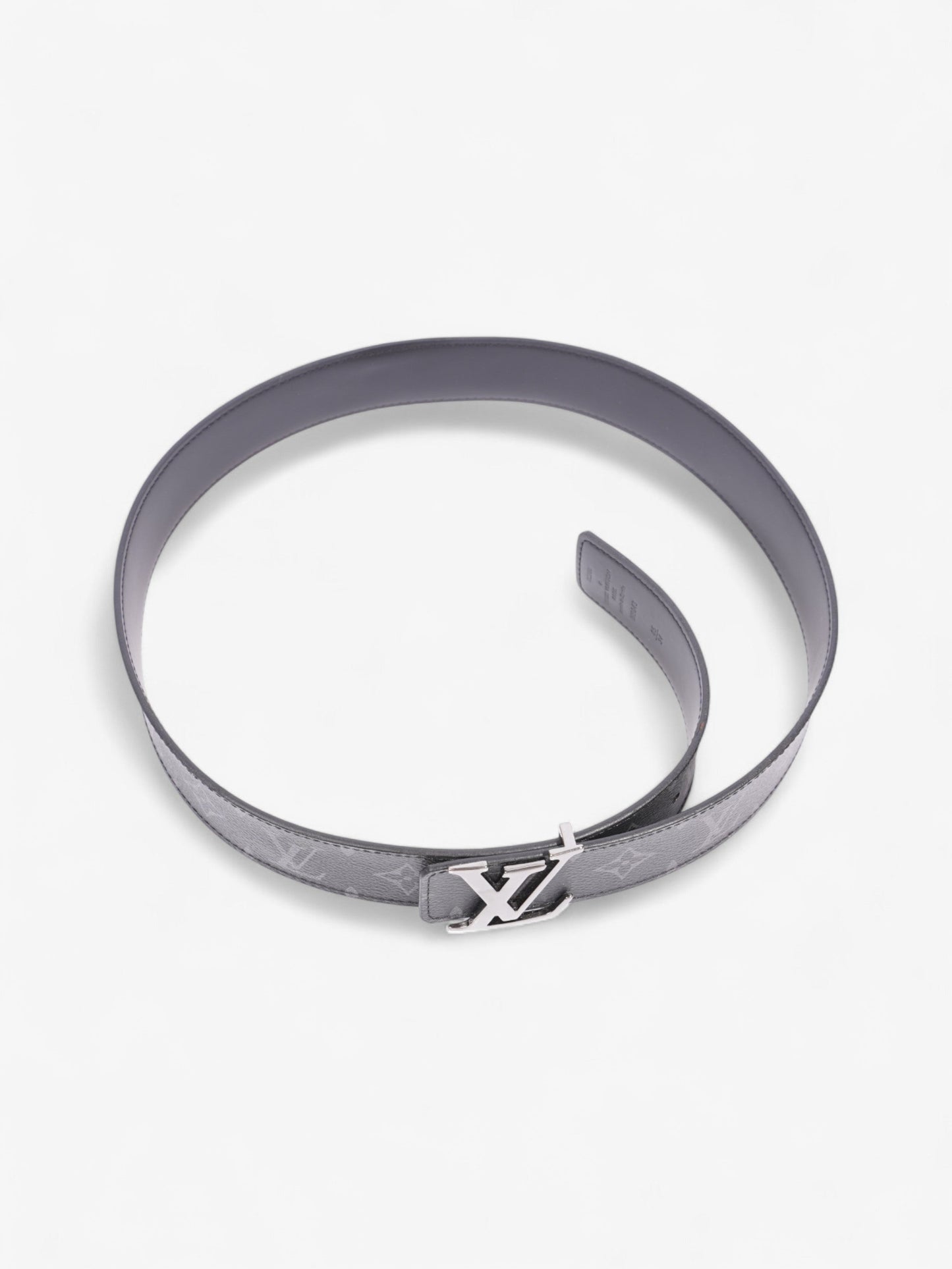 Louis Vuitton San Tulle LV Initiative Belt Monogram Eclipse Coated Canvas 85cm 34"