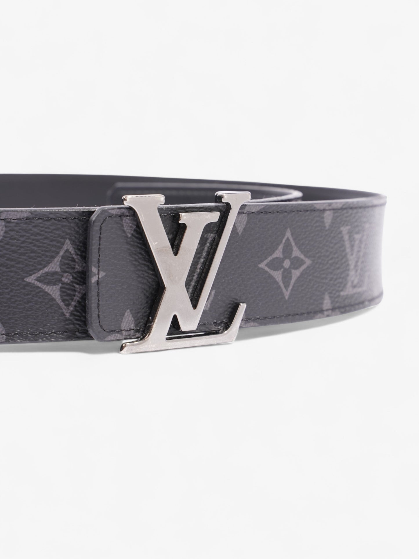 Louis Vuitton San Tulle LV Initiative Belt Monogram Eclipse Coated Canvas 85cm 34"