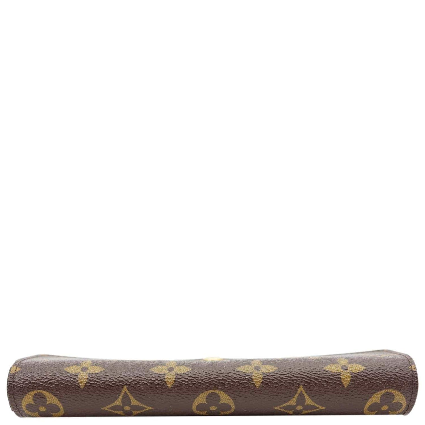 LOUIS VUITTON Sarah Monogram Canvas Wallet Brown