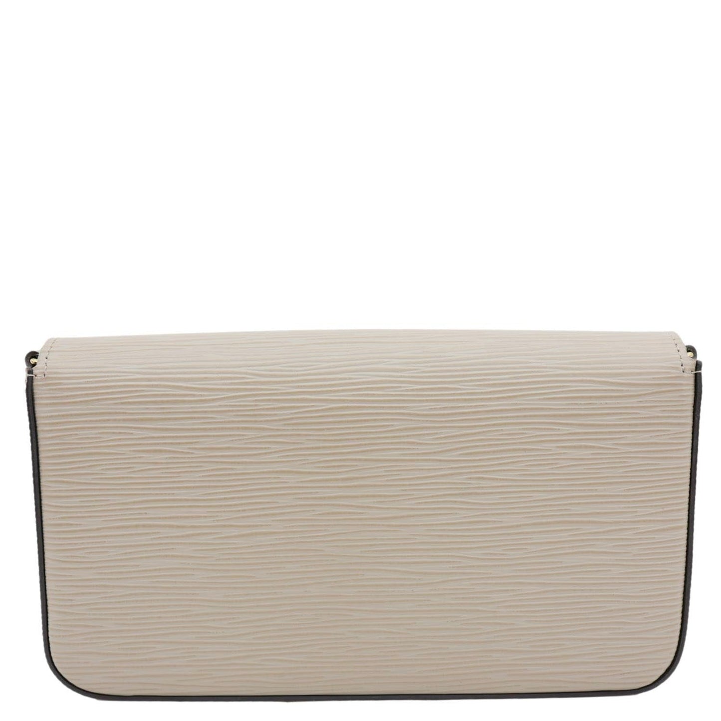 LOUIS VUITTON Felicie Pochette Epi Leather Crossbody Bag Beige