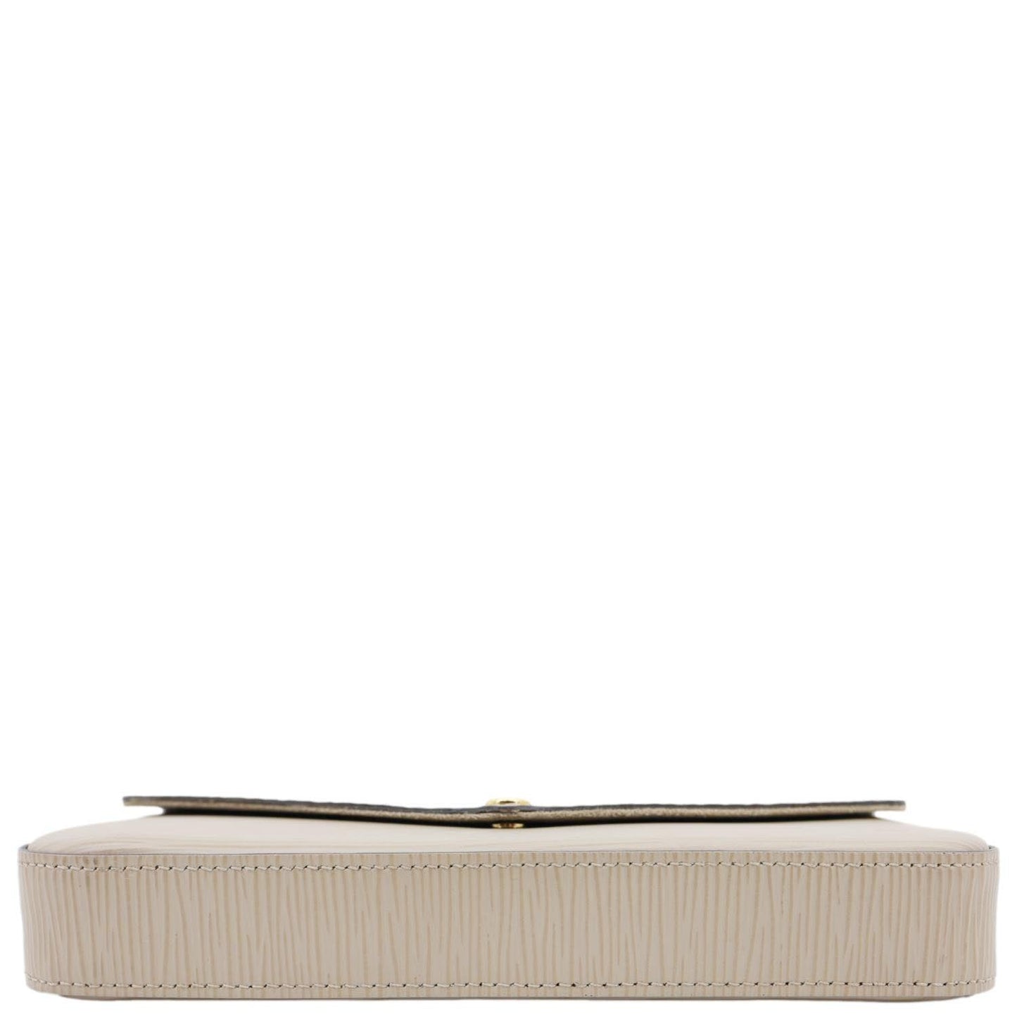LOUIS VUITTON Felicie Pochette Epi Leather Crossbody Bag Beige