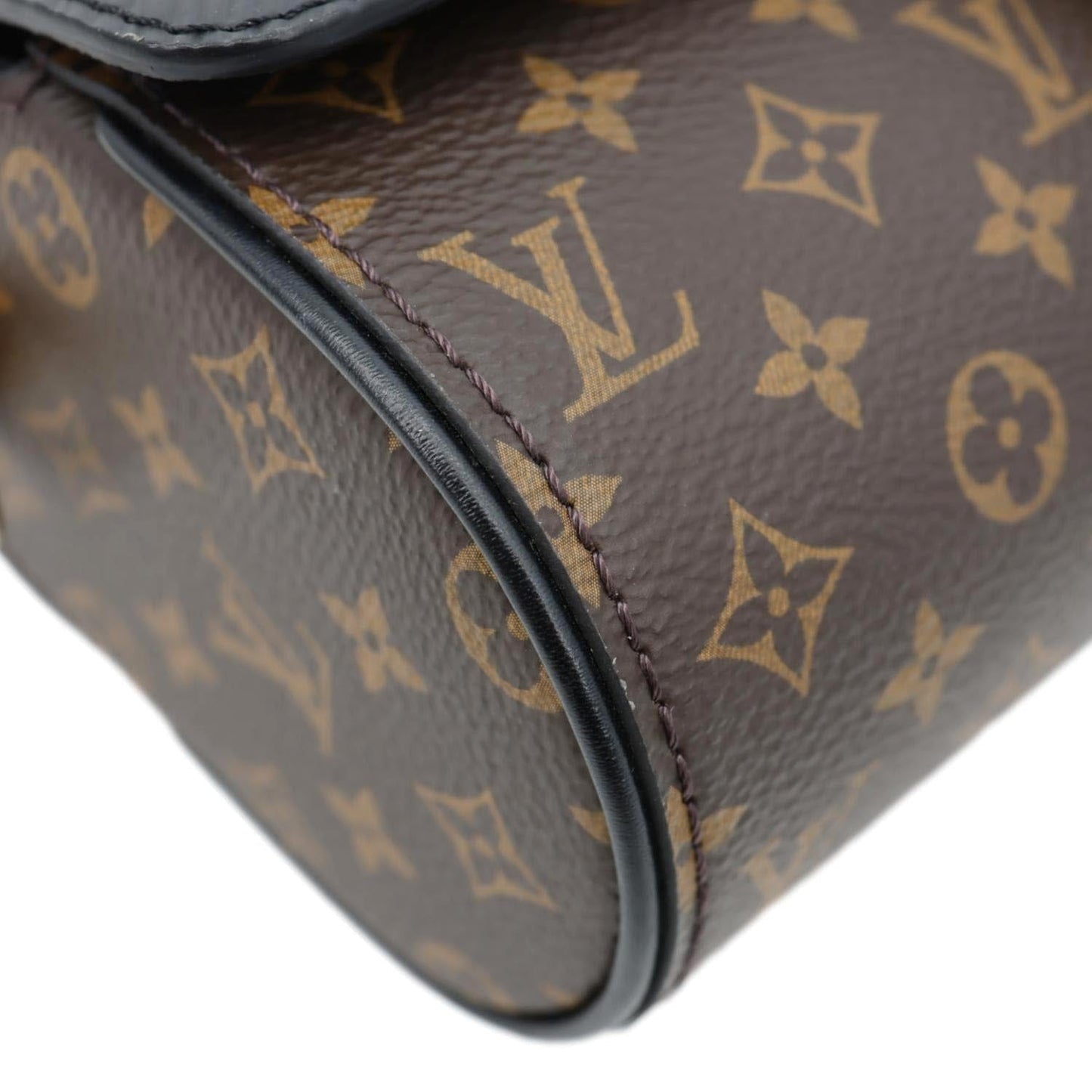 LOUIS VUITTON Monogram Canvas Glasses Case Black