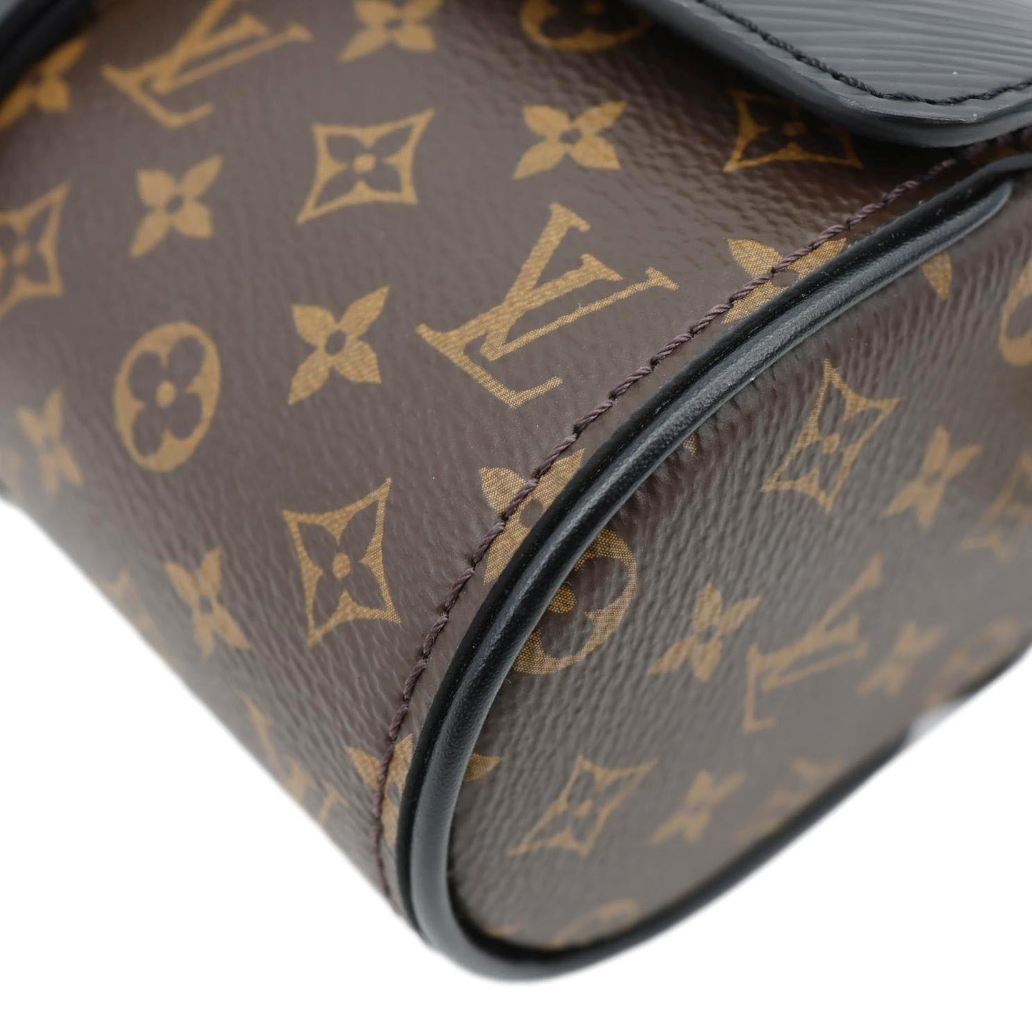 LOUIS VUITTON Monogram Canvas Glasses Case Black