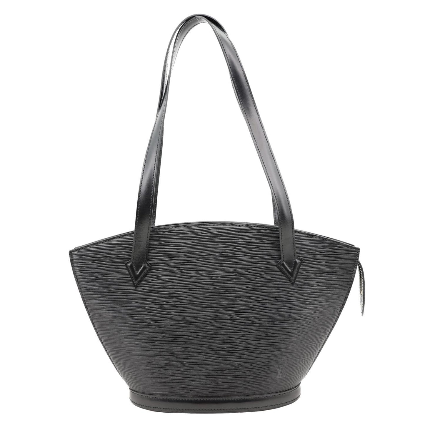 LOUIS VUITTON Saint Jacques PM Epi Leather Shoulder Bag Black