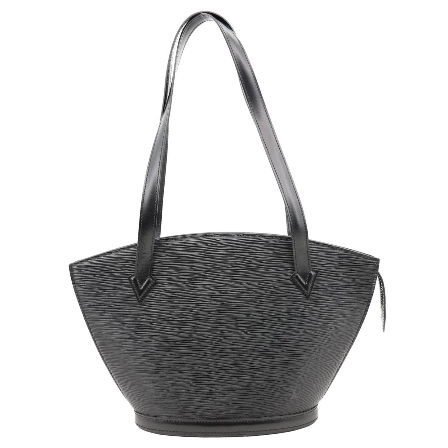 LOUIS VUITTON Saint Jacques PM Epi Leather Shoulder Bag Black