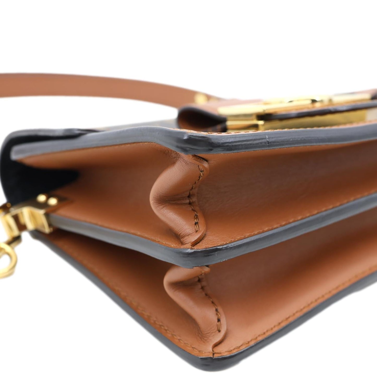 LOUIS VUITTON Dauphine Mini Monogram Reverse Canvas Shoulder Bag Brown
