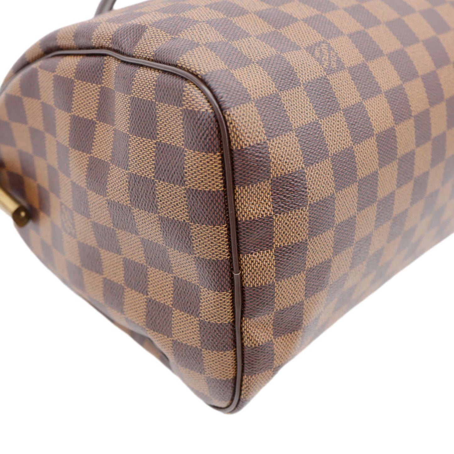 LOUIS VUITTON Speedy 30 Damier Ebene Satchel Bag Brown
