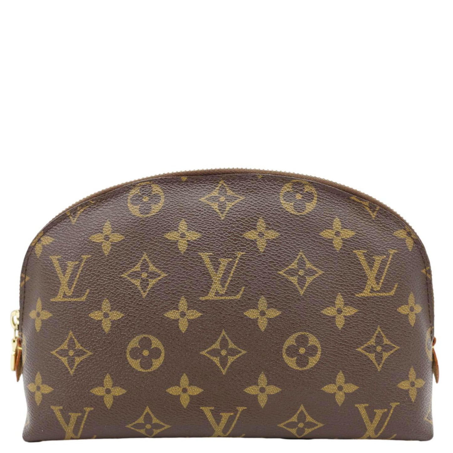 LOUIS VUITTON PM Monogram Canvas Cosmetic Pouch Brown
