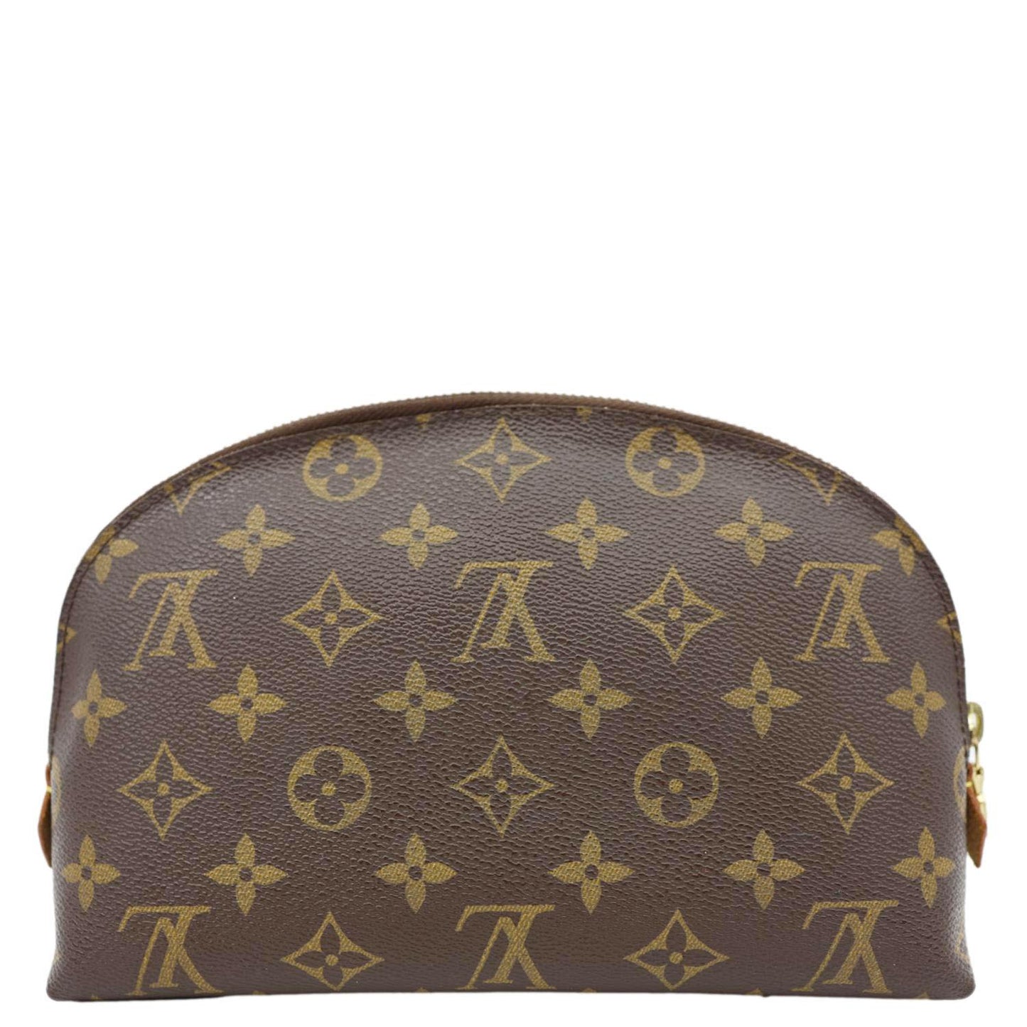 LOUIS VUITTON PM Monogram Canvas Cosmetic Pouch Brown