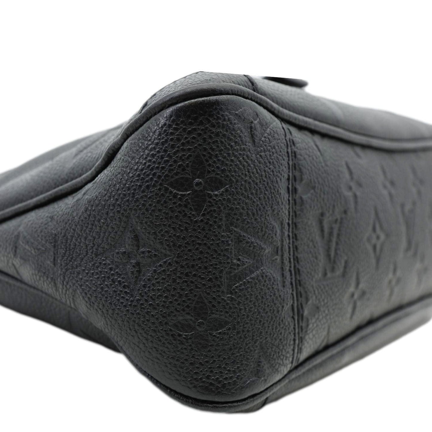 LOUIS VUITTONTrianon PM Monogram Empreinte Leather Shoulder Bag Black