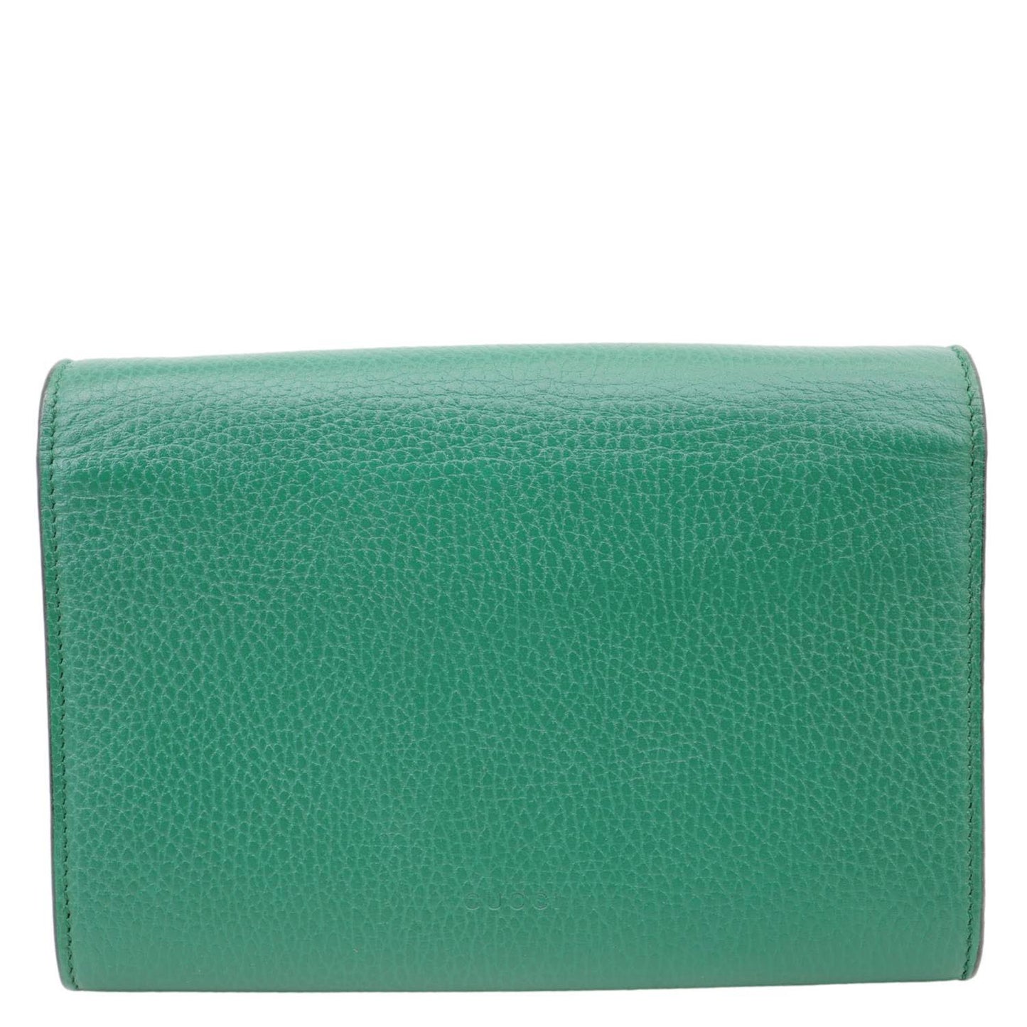 GUCCI Dionysus Crystal Mini Dollar Calfskin Leather Crossbody Bag Green 401231