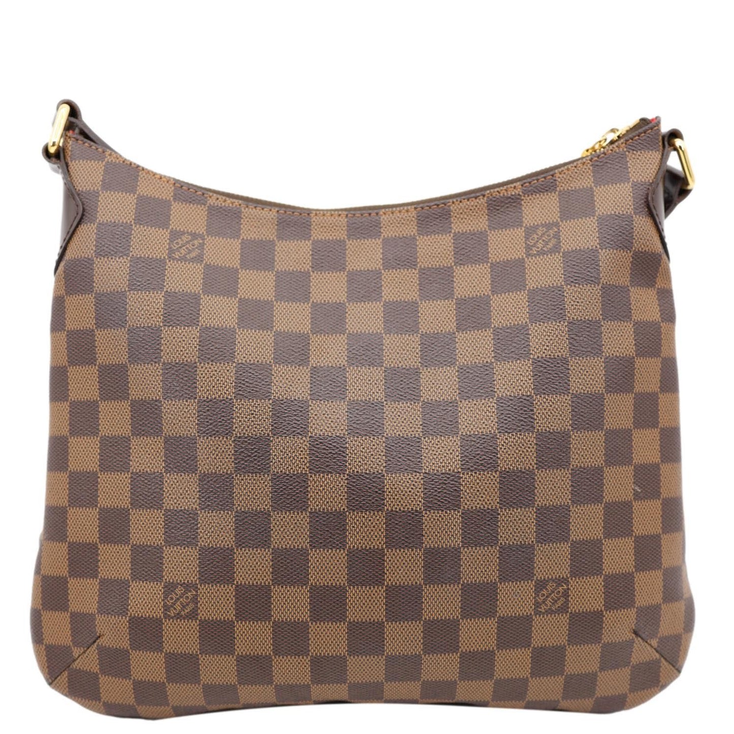 LOUIS VUITTON Bloomsbury PM Damier Ebene Crossbody Bag Brown