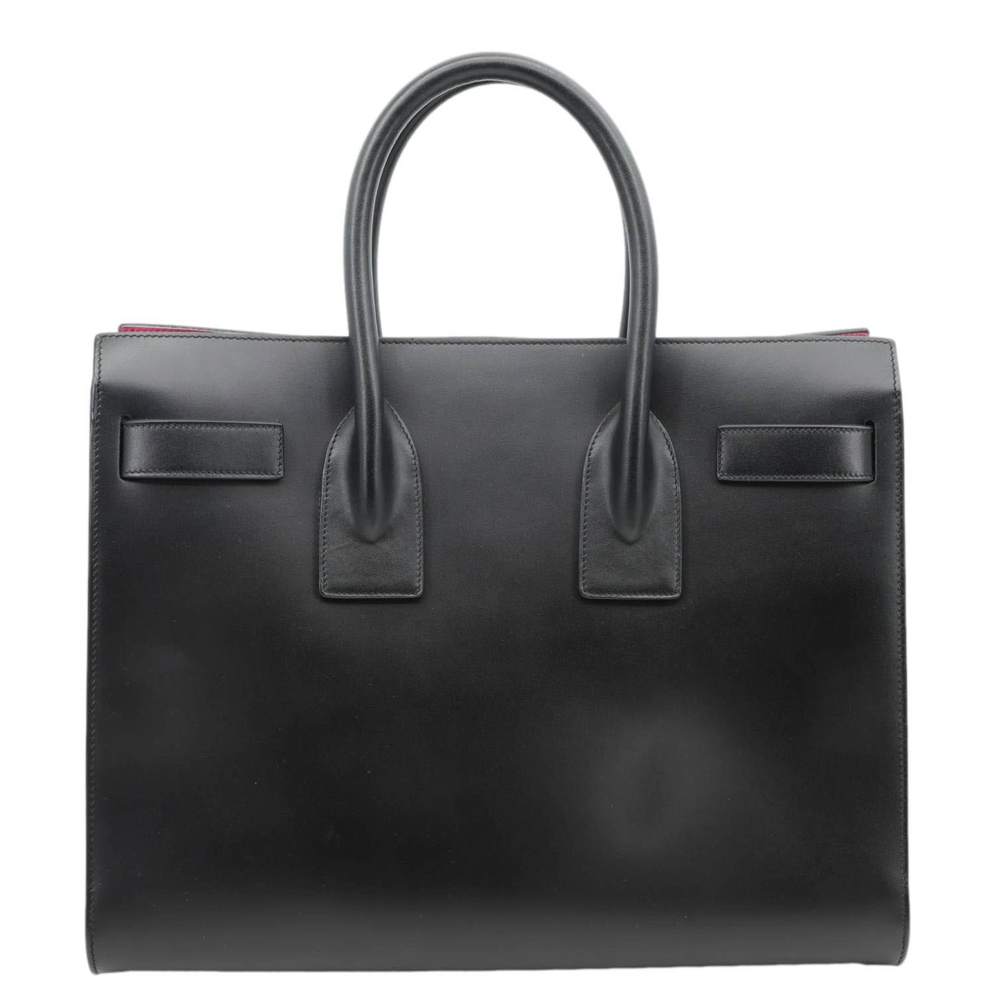 YVES SAINT LAURENT Sac de Jour Small Leather Satchel Shoulder Bag Black