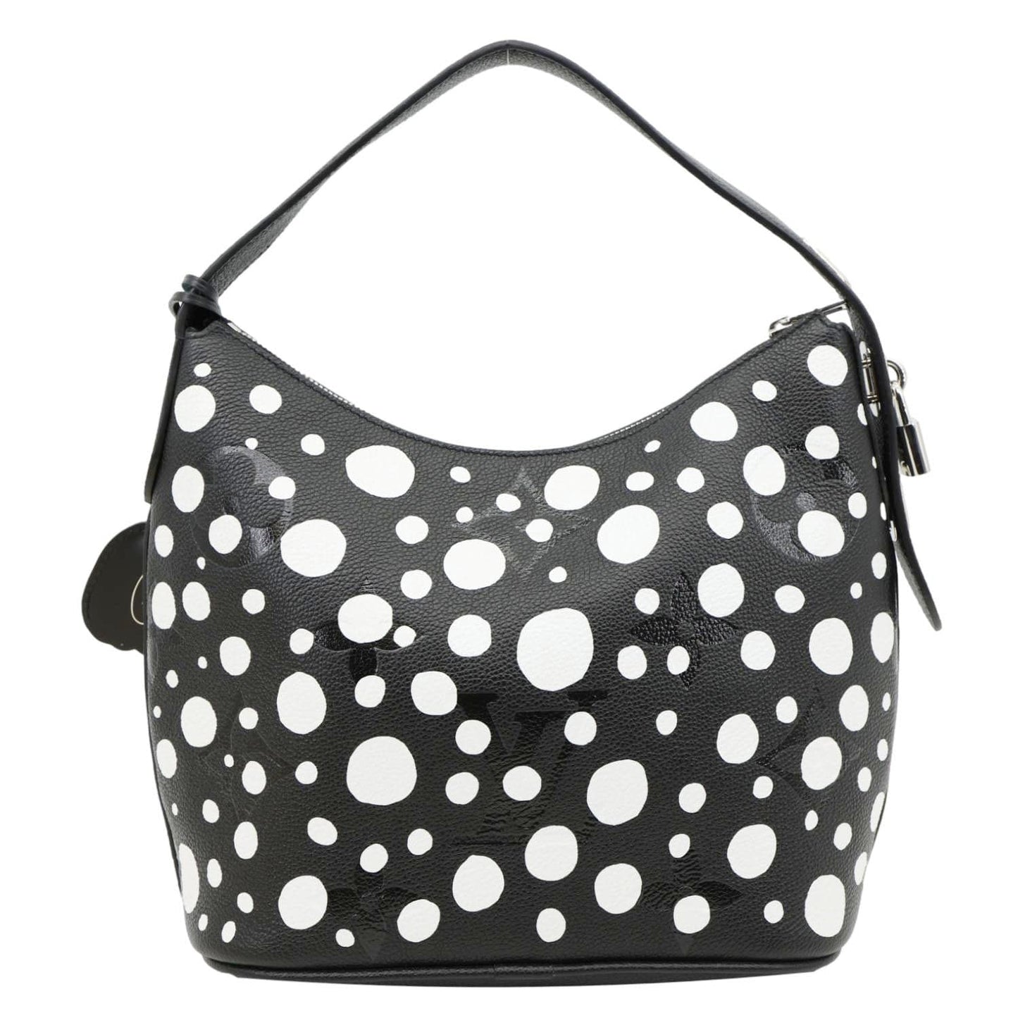 LOUIS VUITTON x YK Marshmallow Empreinte Leather Hobo Bag Black