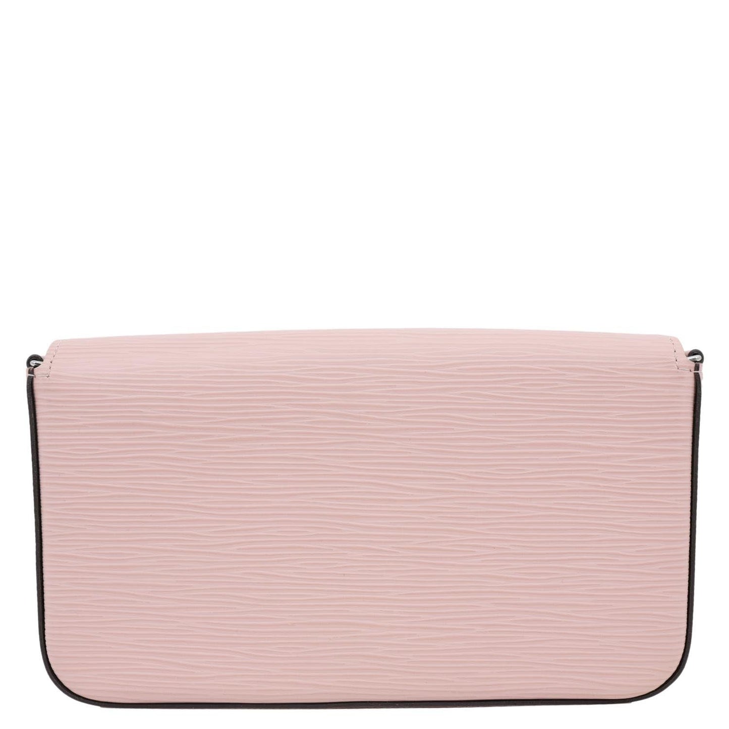 LOUIS VUITTON Felicie Pochette Epi Leather Crossbody Bag Pink