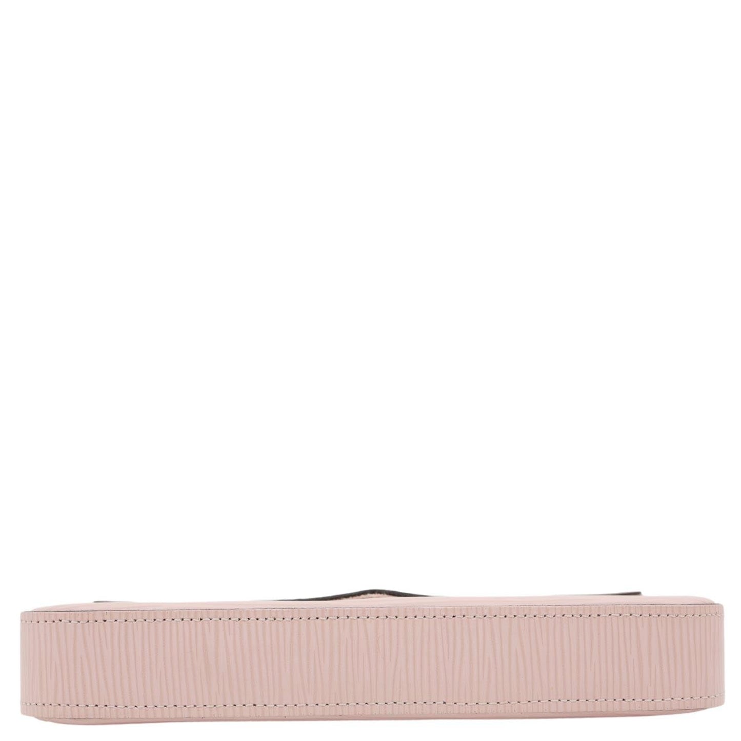 LOUIS VUITTON Felicie Pochette Epi Leather Crossbody Bag Pink