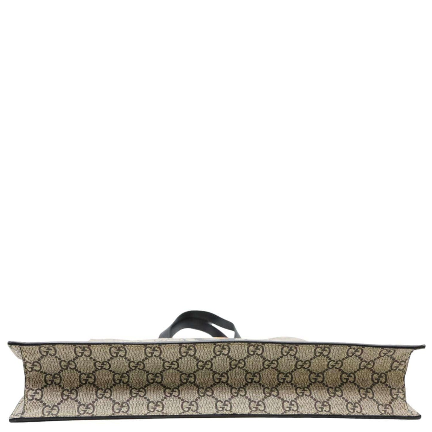 GUCCI Bee Blind For Love Print Soft GG Supreme Canvas Vertical Tote Bag Beige 450950