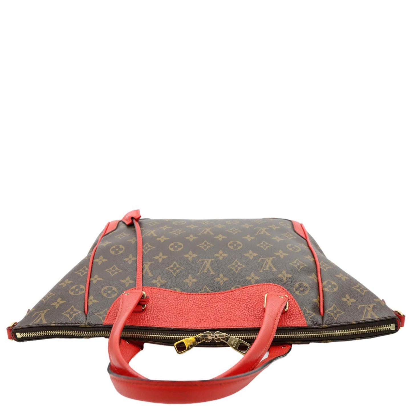 LOUIS VUITTON Estrela NM Monogram Canvas Shoulder Bag Coquelicot