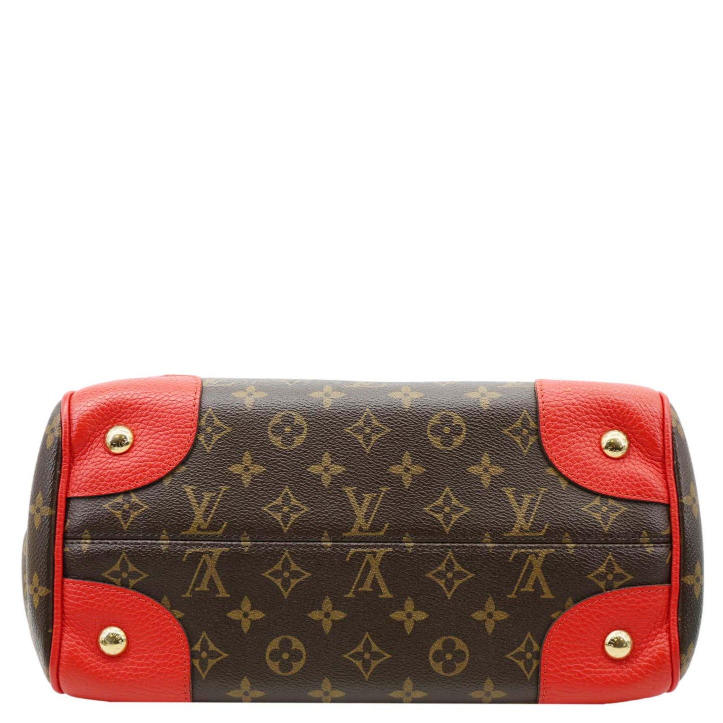 LOUIS VUITTON Estrela NM Monogram Canvas Shoulder Bag Coquelicot