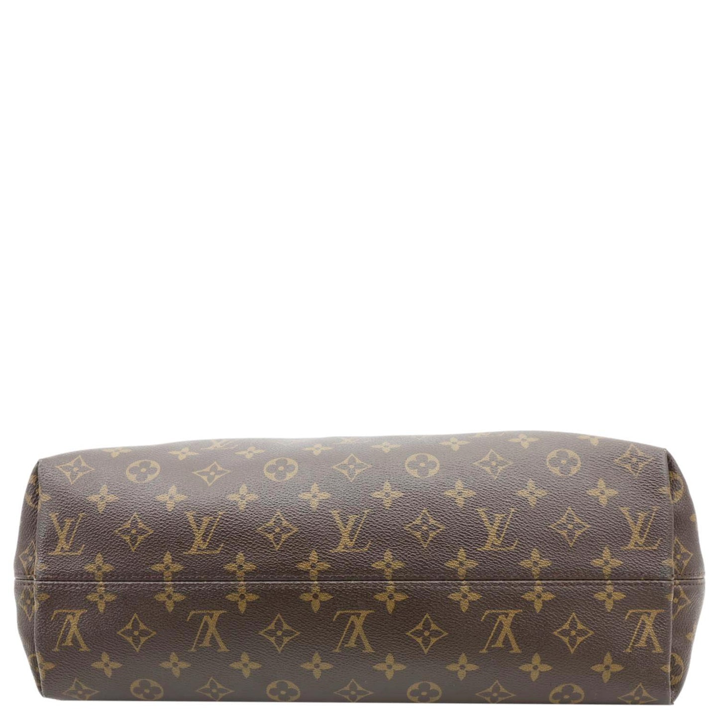 LOUIS VUITTON Graceful MM Monogram Canvas Shoulder Bag Brown
