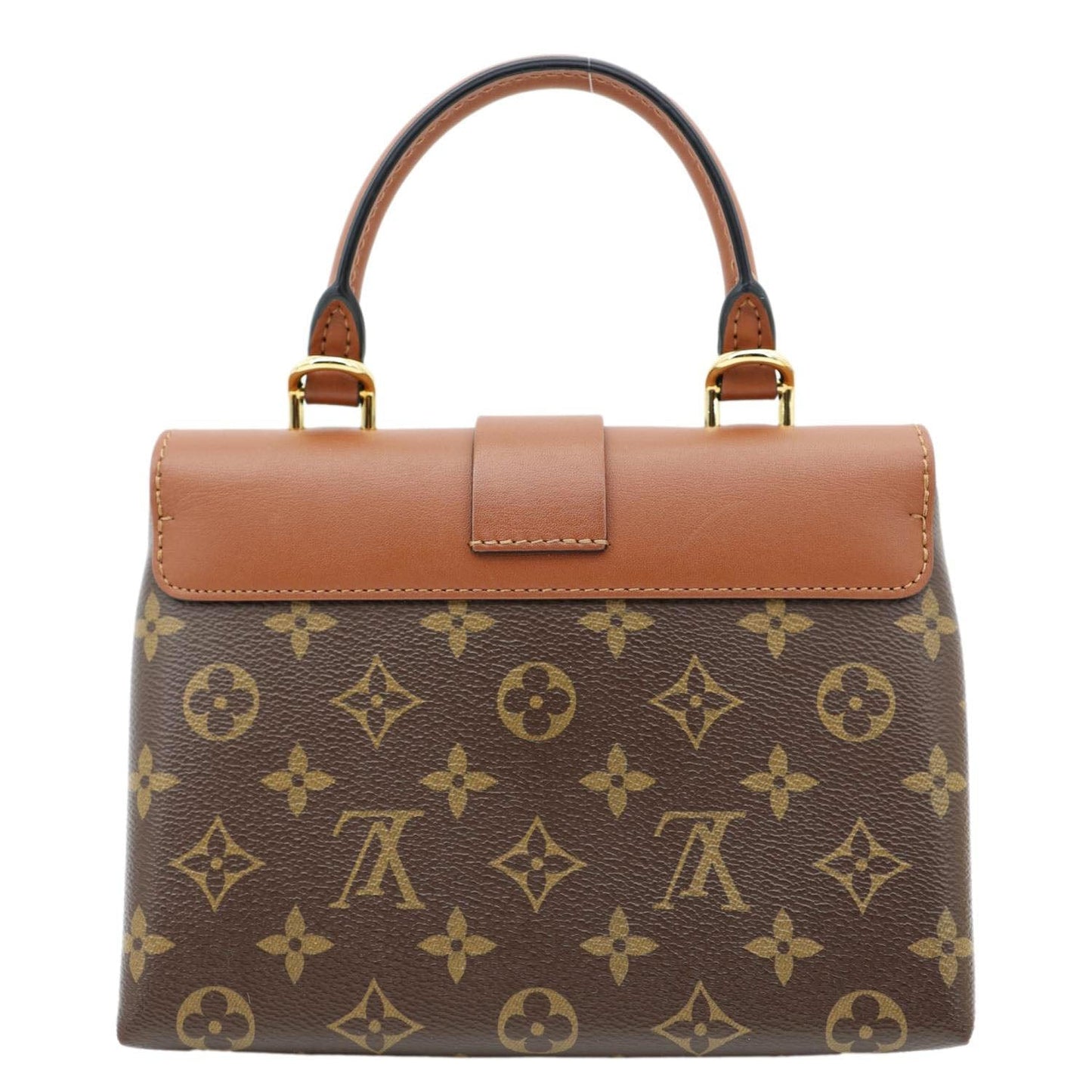 LOUIS VUITTON Locky BB Monogram Canvas Shoulder Bag Brown